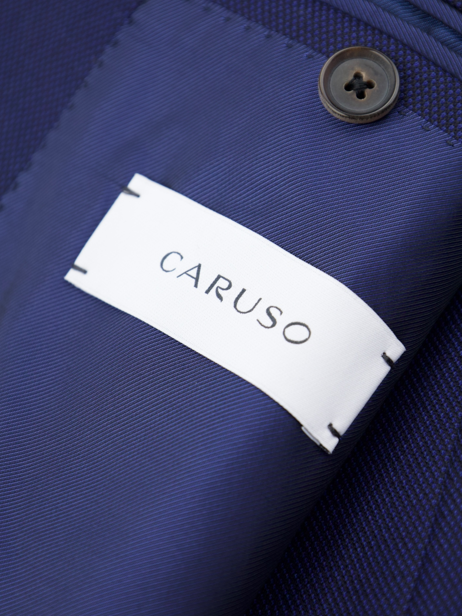 Caruso Navy Super 150's "Winter Australis" Birdseye Boheme Suit + Extra Trousers