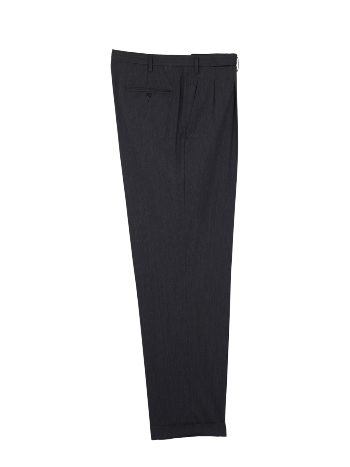 Kiton Dark Grey Vintage Super 150's "Diamante Blu" Micro-Stripe Suit