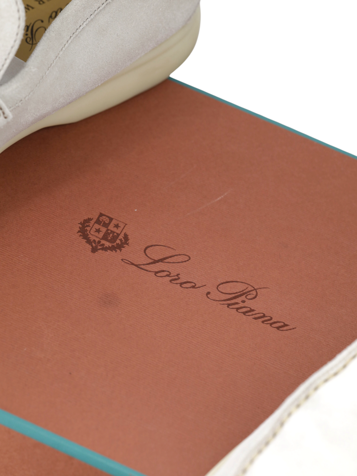 Loro Piana Beige Suede Summer Walk