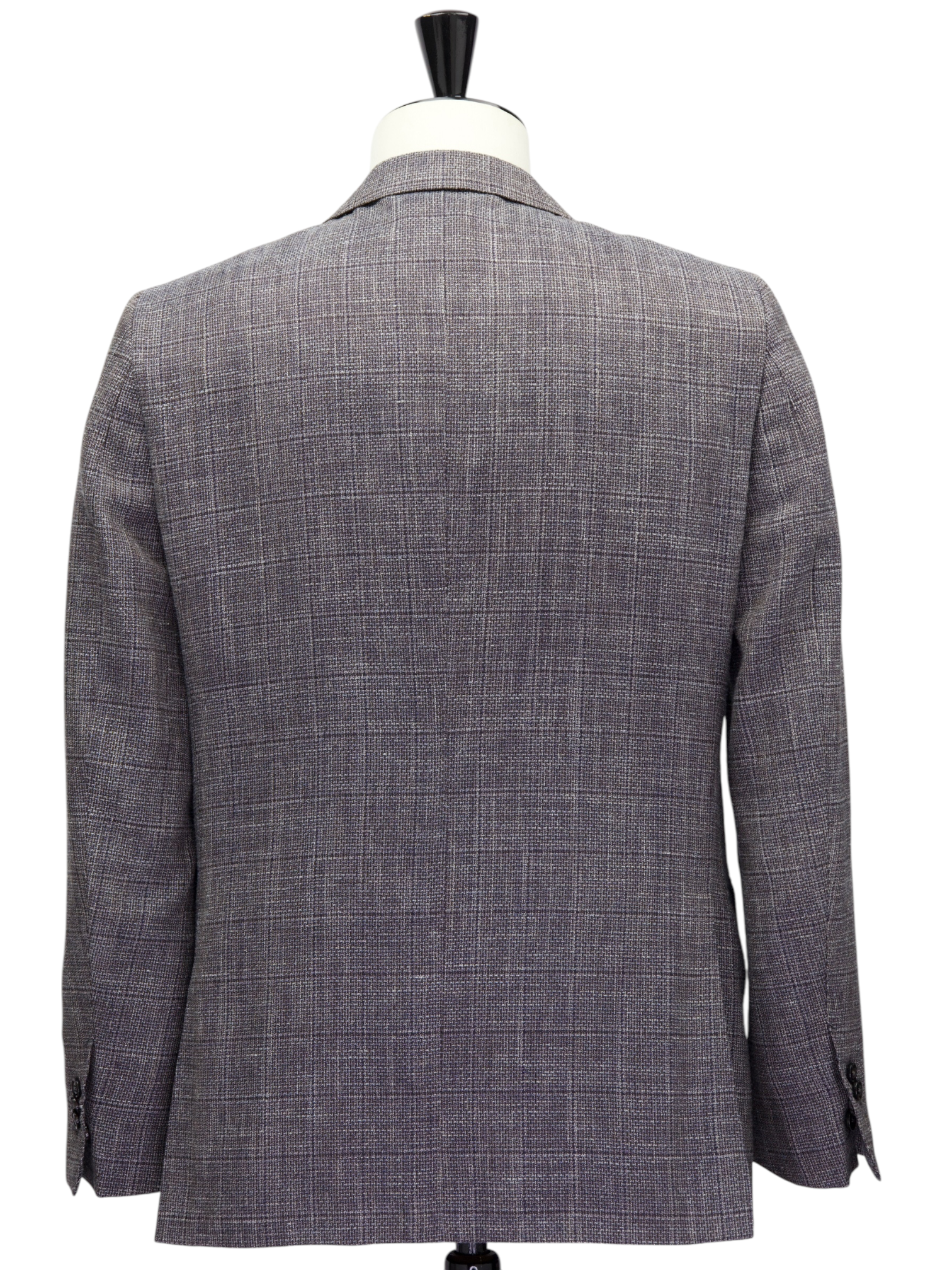 Ermenegildo Zegna Light Brown Wool, Silk & Linen Couture Jacket