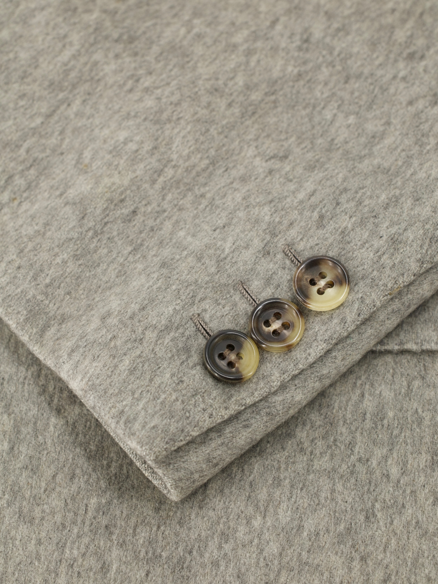 Brioni Vintage Light Grey Pure Plushy-Cashmere Jacket