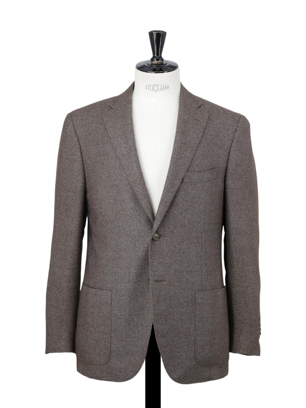 Corneliani Brown Wool, Cotton, Angora & Cashgora Country Jacket