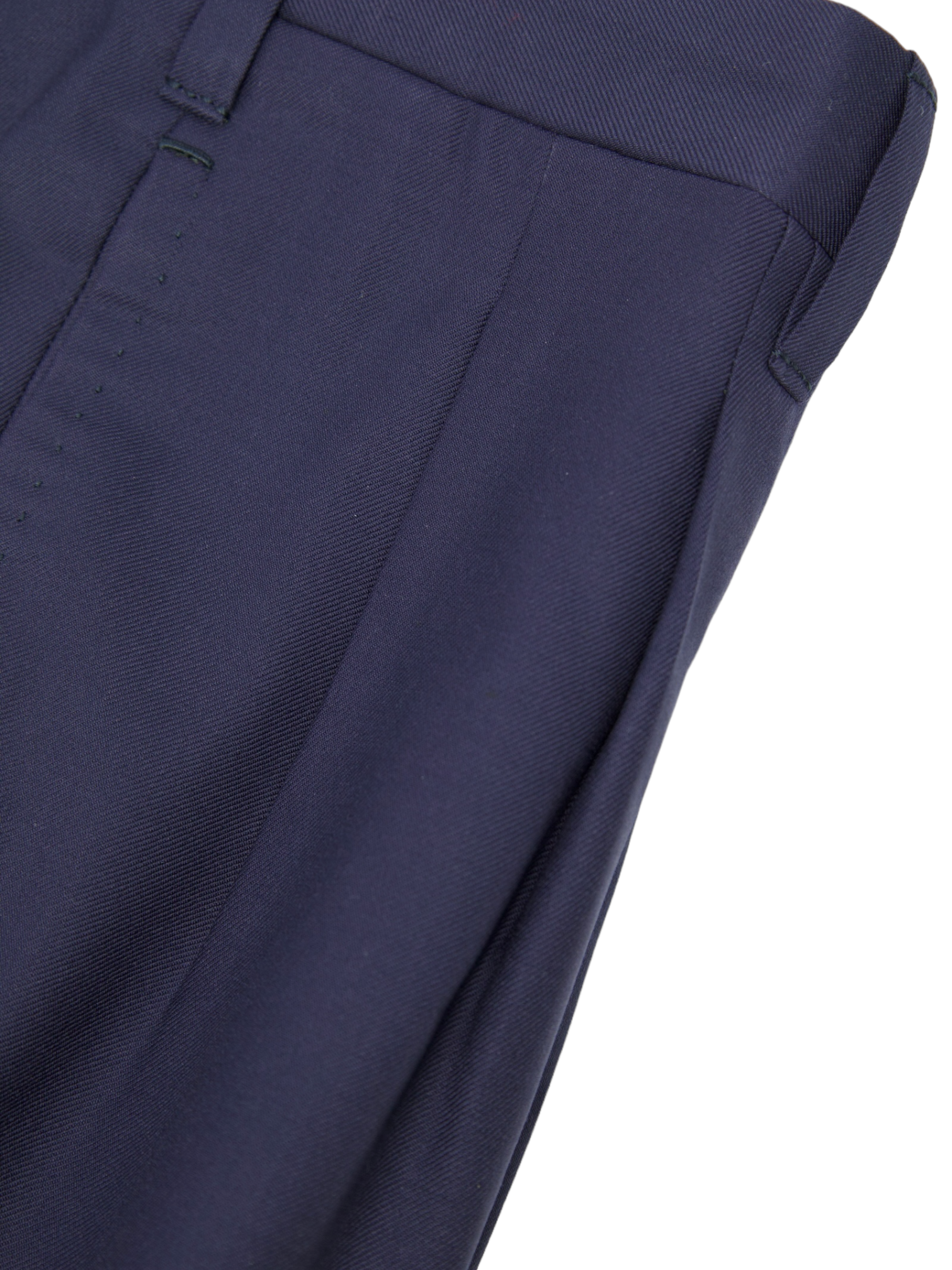 Cesare Attolini Navy Super 180's Sartorial Trousers