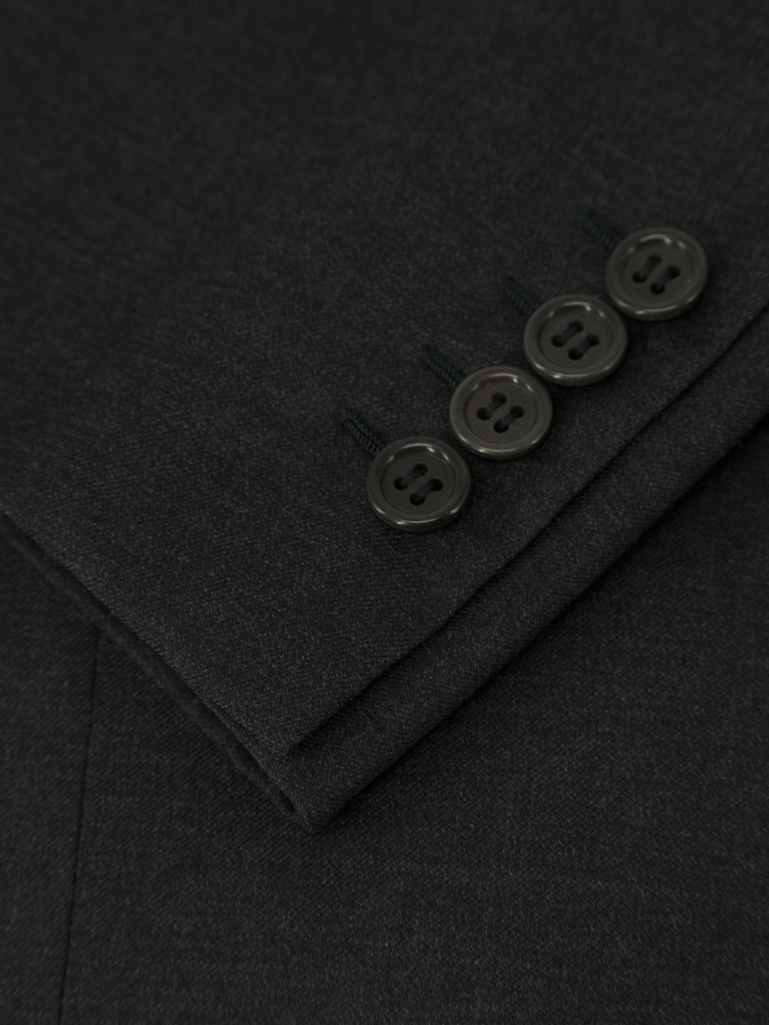 Brioni Dark Grey Fine-Wool Palatino Twill Suit