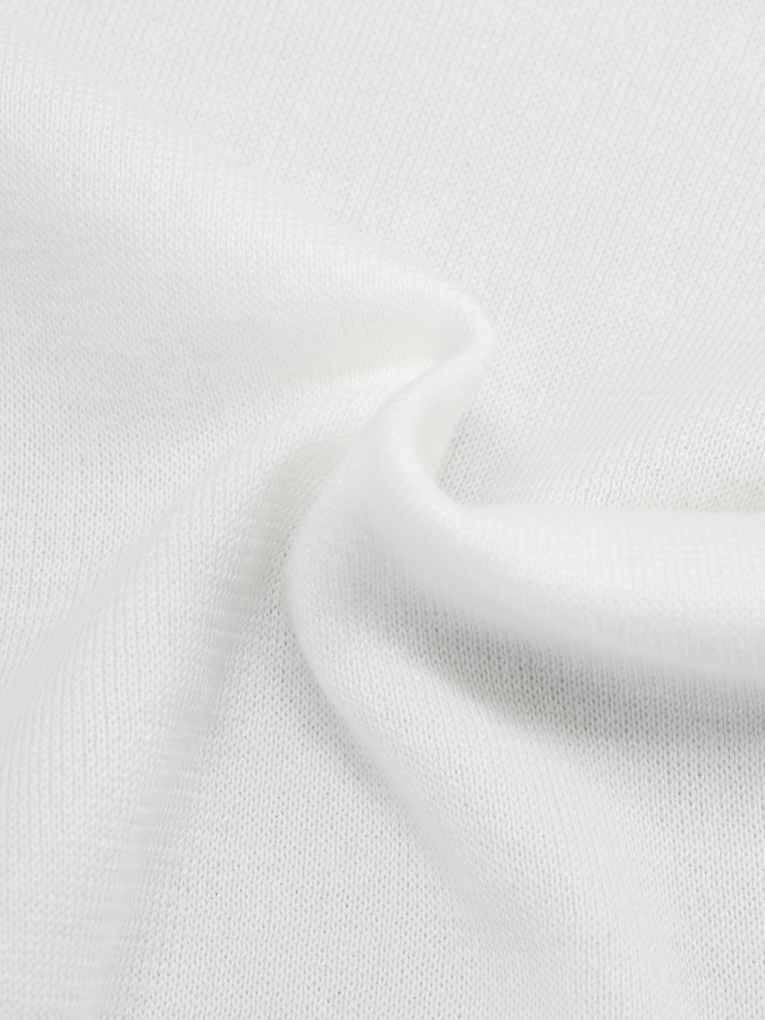 Lardini White Jersey-Knitted Cotton Overshirt
