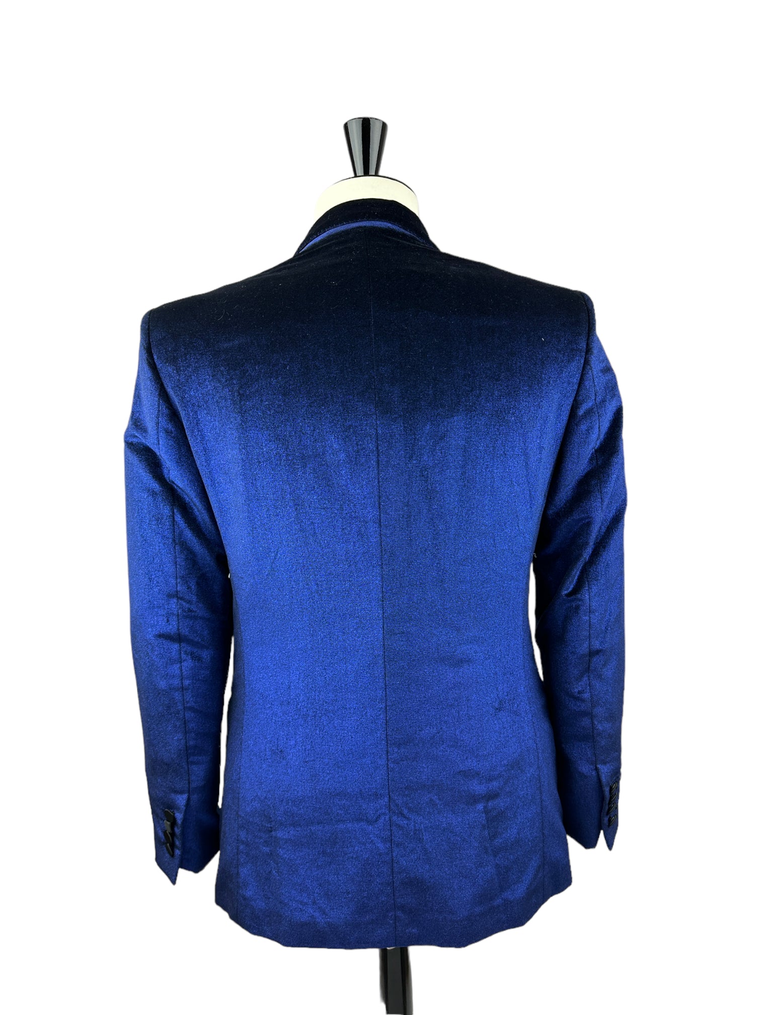 Brioni Blue Velvet Smoking Jacket