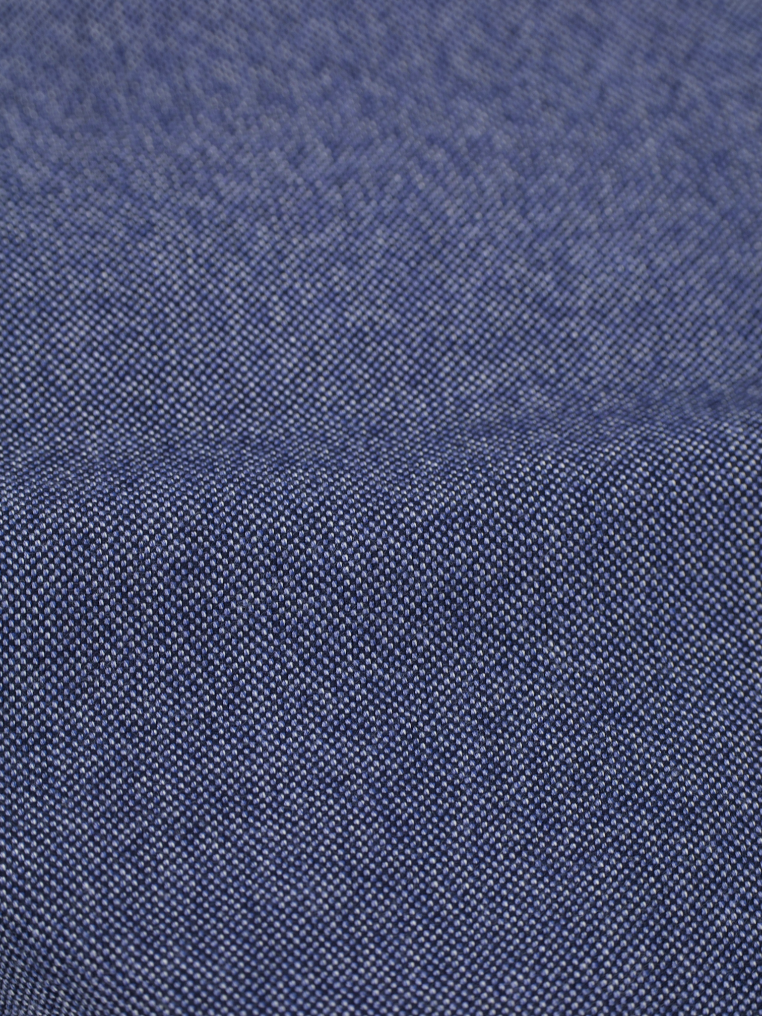 Z-Zegna Blue Pure Bamboo Pinpoint Jacket