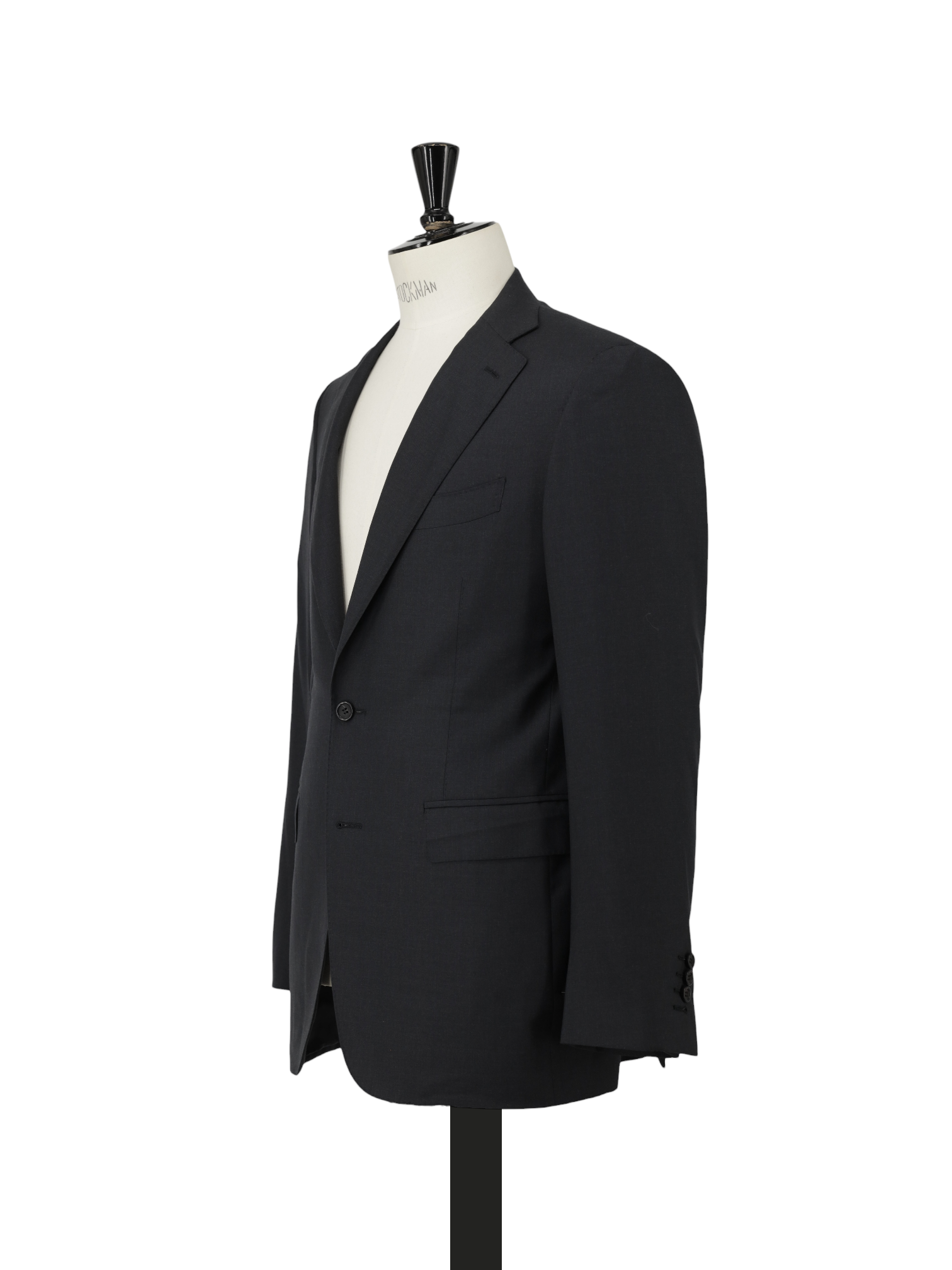 Canali Charcoal Super 150's Wool Twill Suit