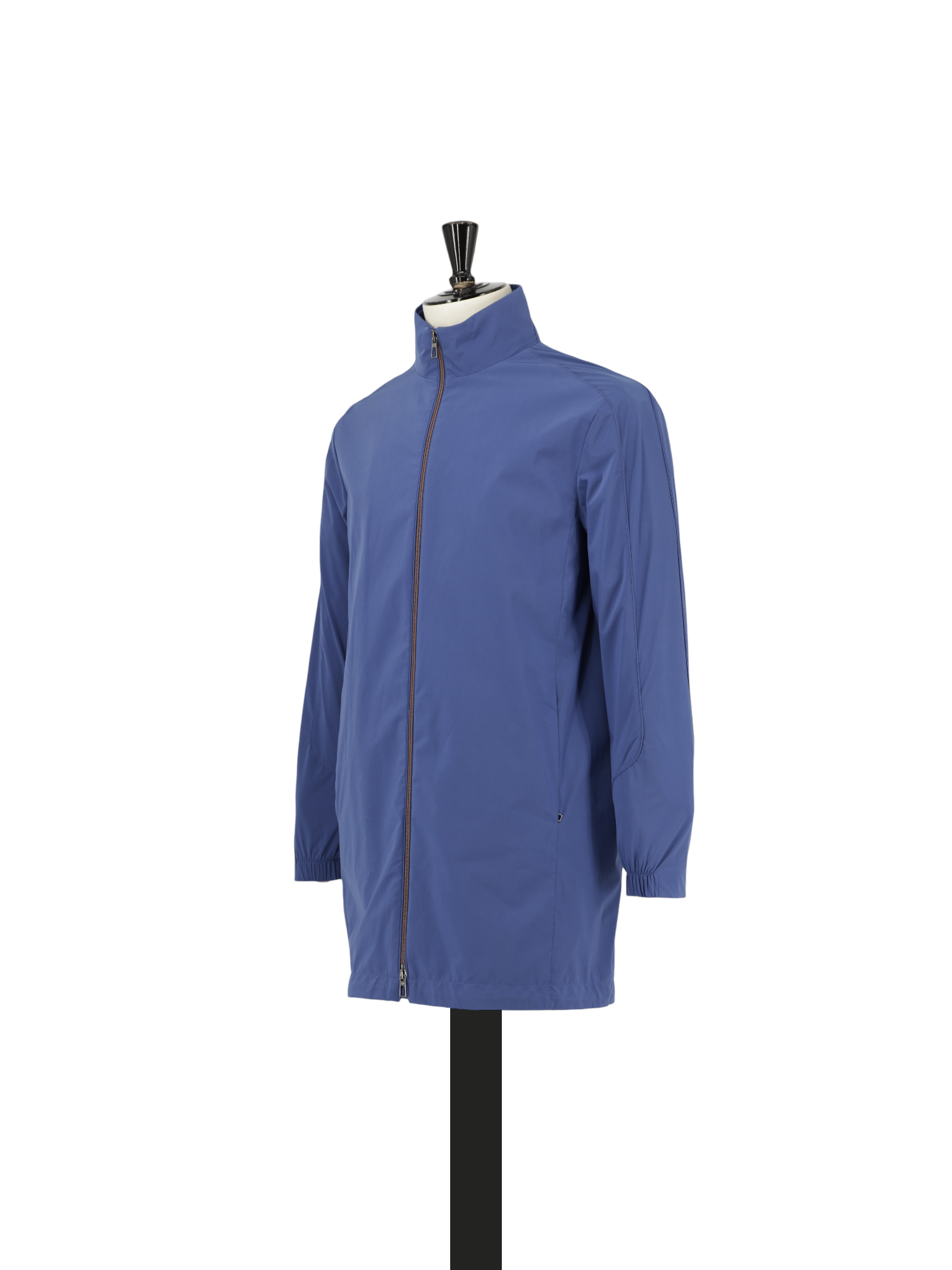 Loro Piana Cobalt Blue Rain System Windbreaker