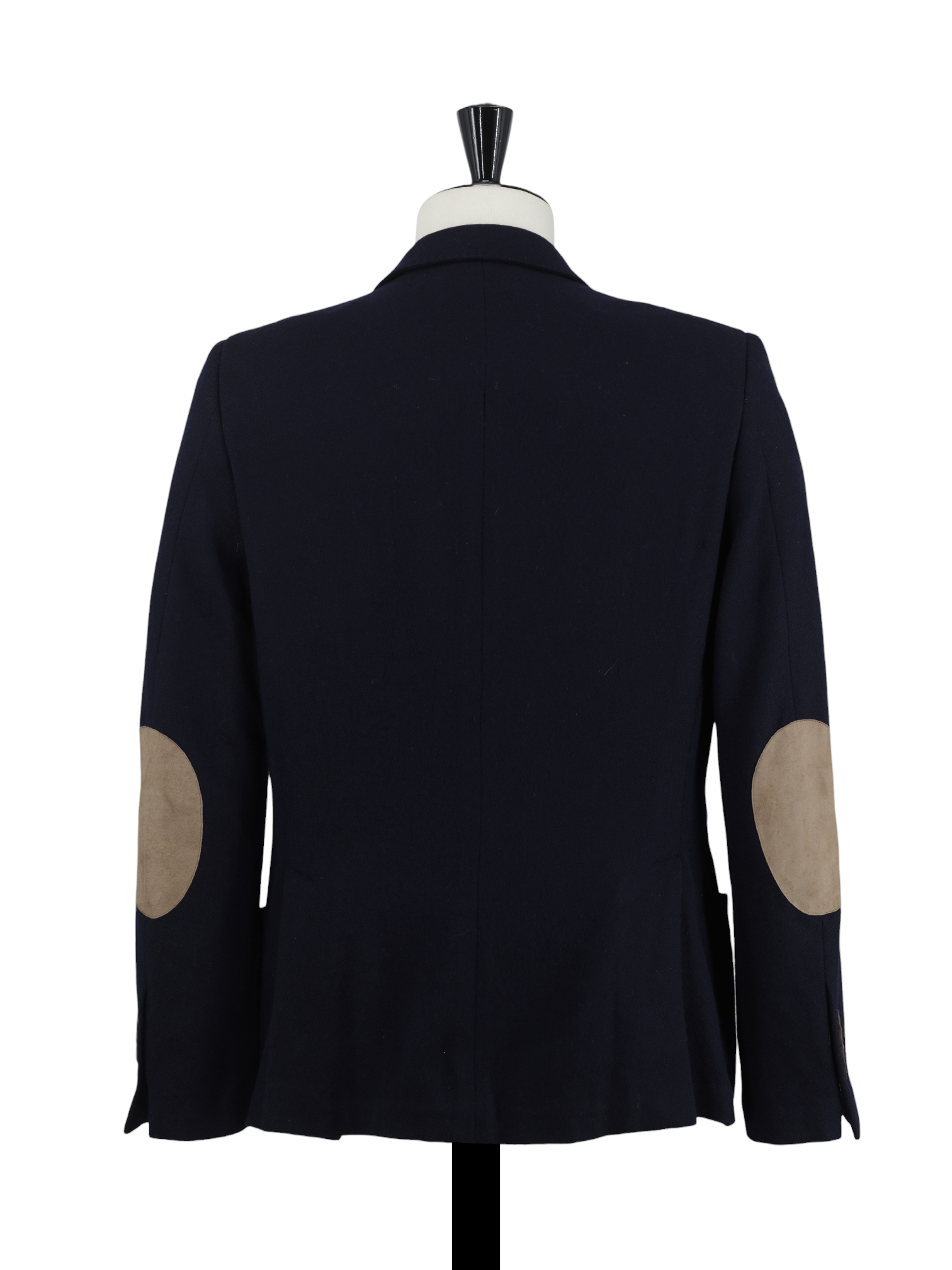 Brunello Cucinelli Navy Wool & Cashmere Relaxed-Style Jacket