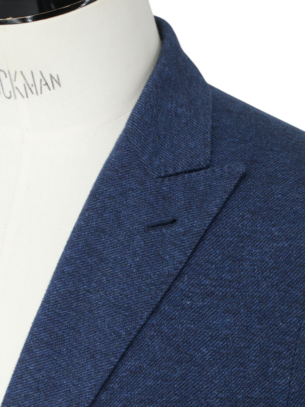 Lardini Blue Soft Knitted-Cotton Uncontructed Jacket