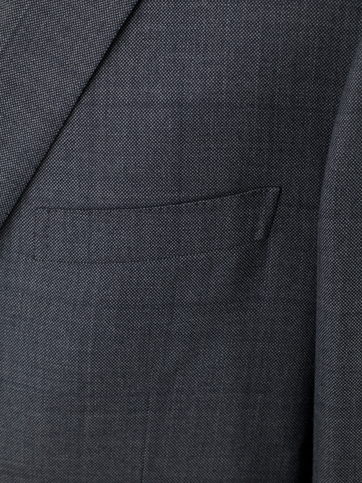 Brioni Grey Fine-Wool Timeless Birdseye & Windowpane Secolo Suit