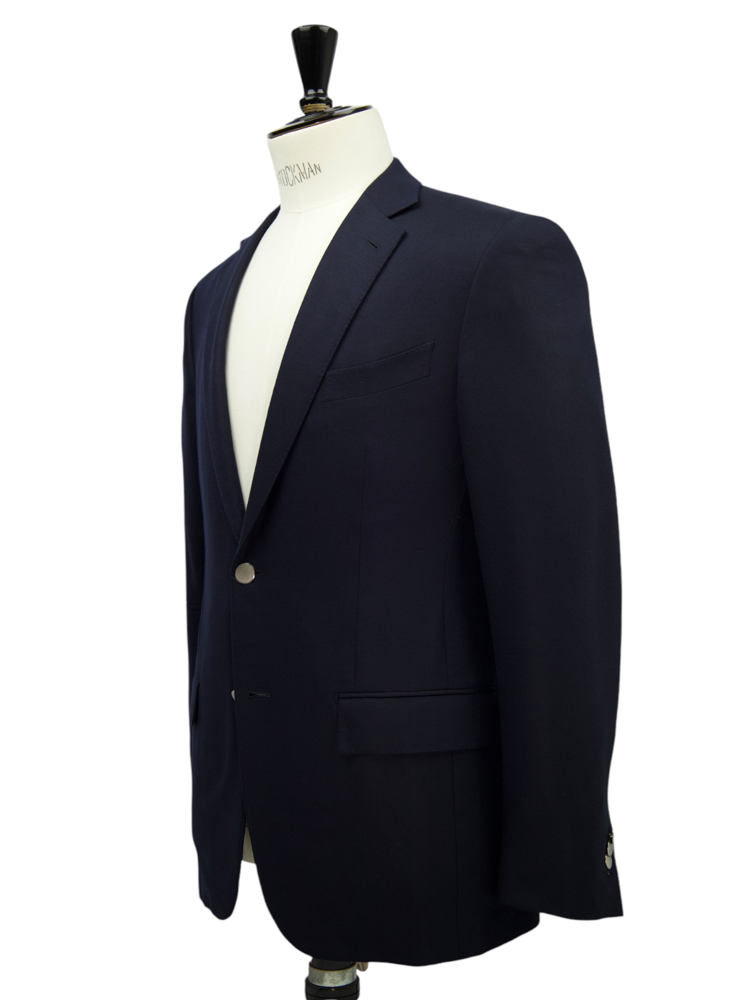 Ermenegildo Zegna Navy 15MilMil15 Twill Blazer Jacket