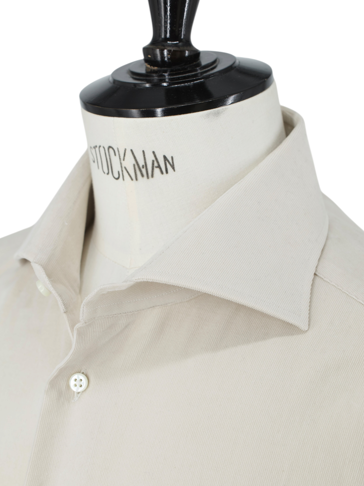 Emanuele Maffeis Beige Cotton Corduroy "Emma" Shirt