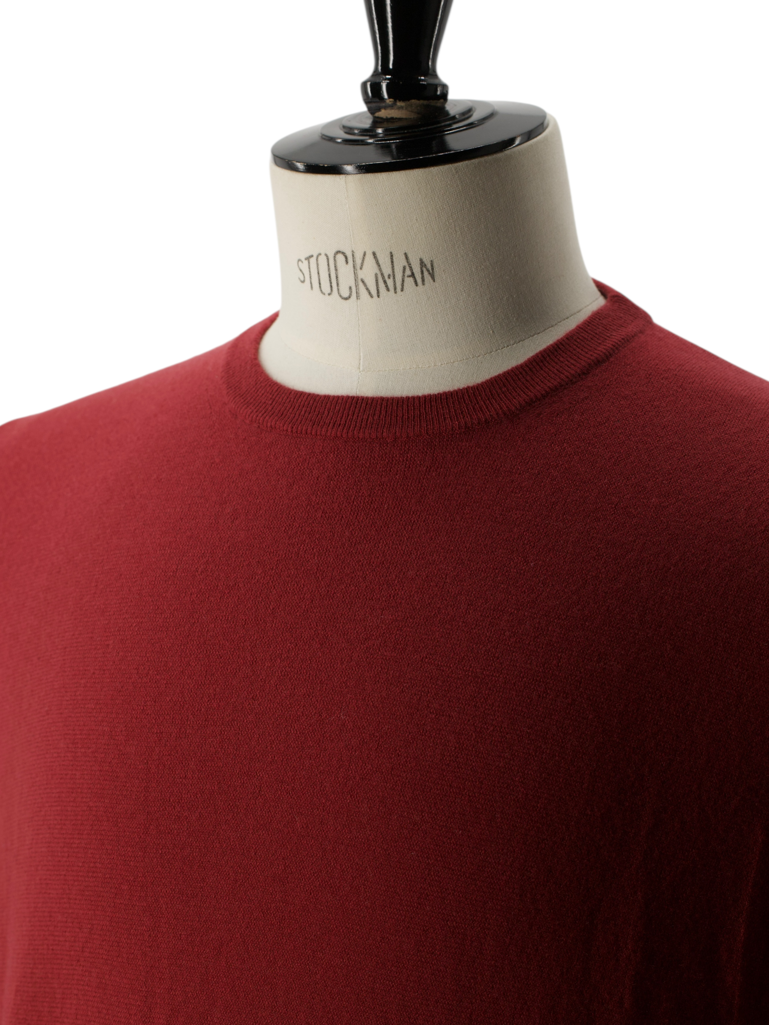 Loro Piana Kummel Red Baby Cashmere Round Neck Kniwear
