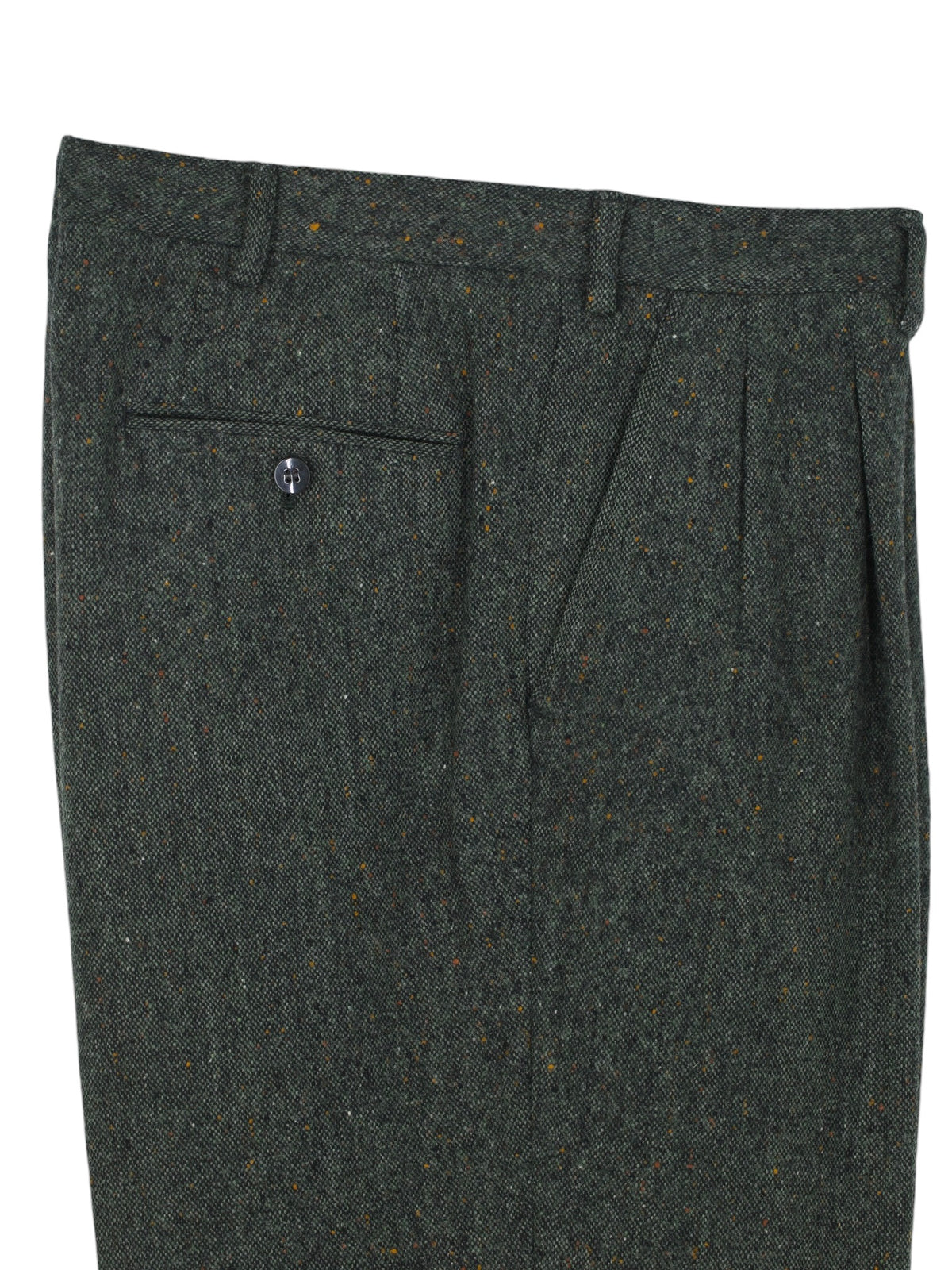 Brioni Dark Green Vintage Donegal-Tweed Shooting Suit
