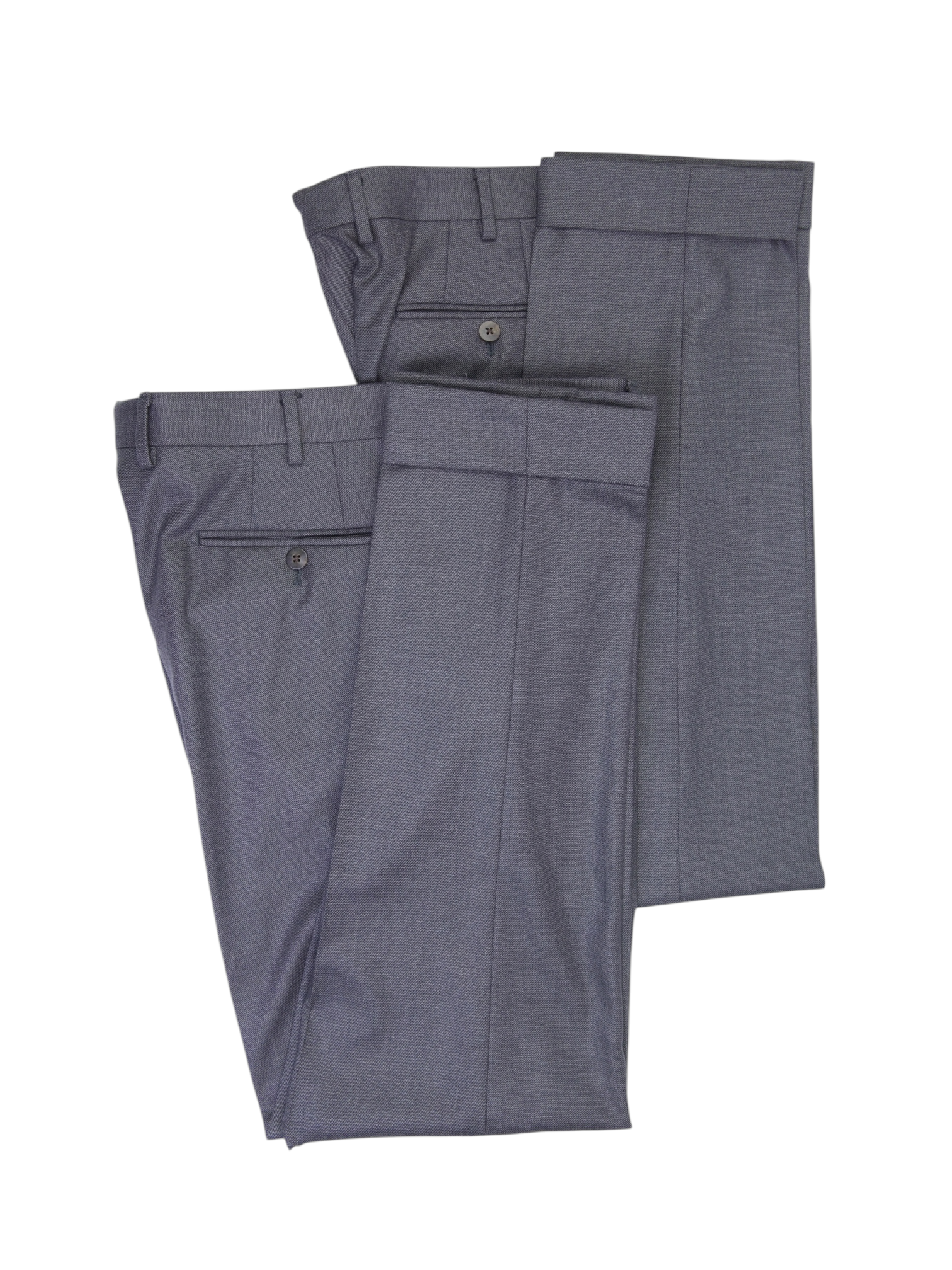 Caruso Grey Pinpoint Super 180's Aida Suit + Extra Trousers