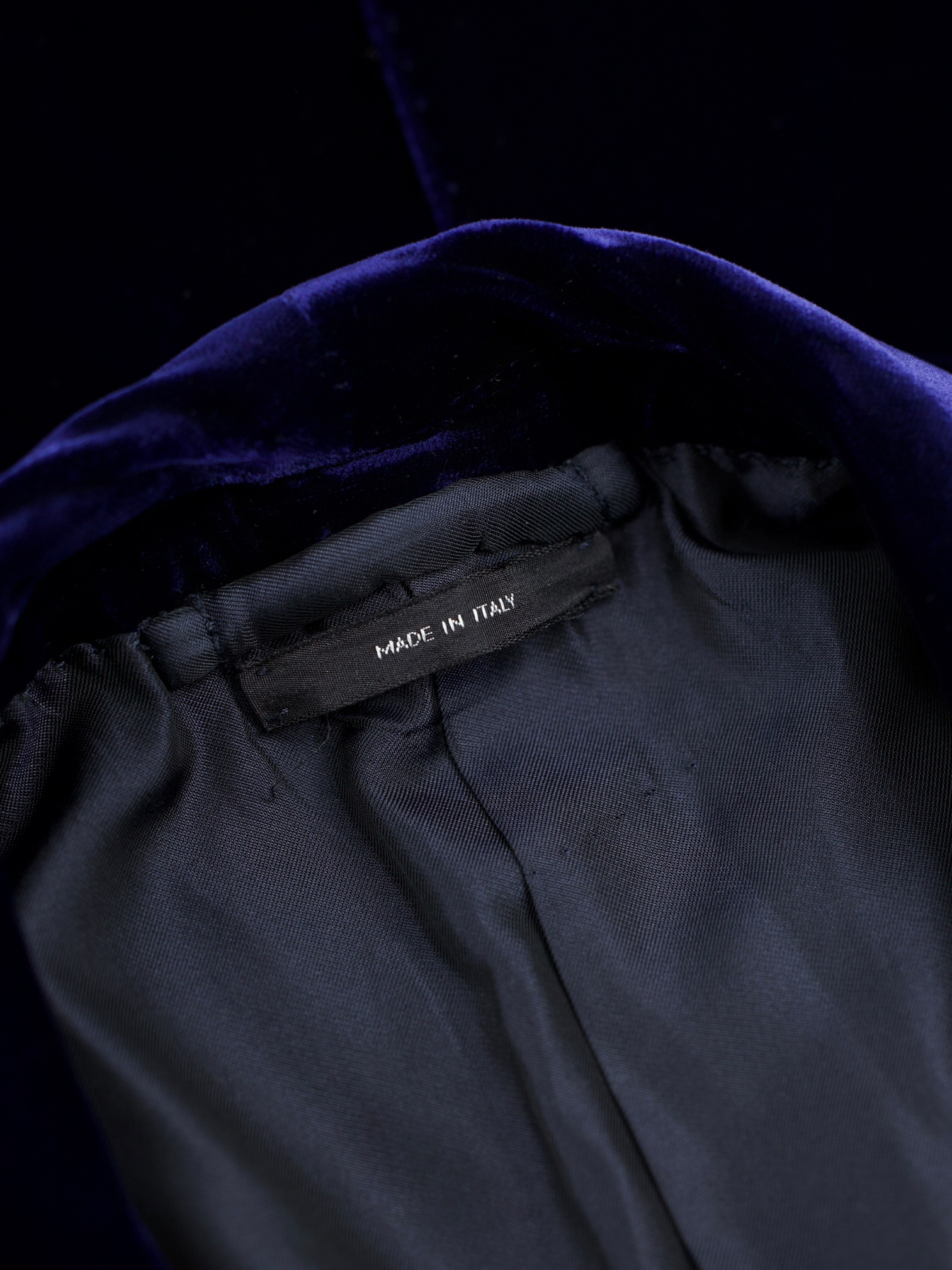 Tom Ford Dark Blue Viscose-Blend Shawl-Lapel Shelton Smoking Jacket