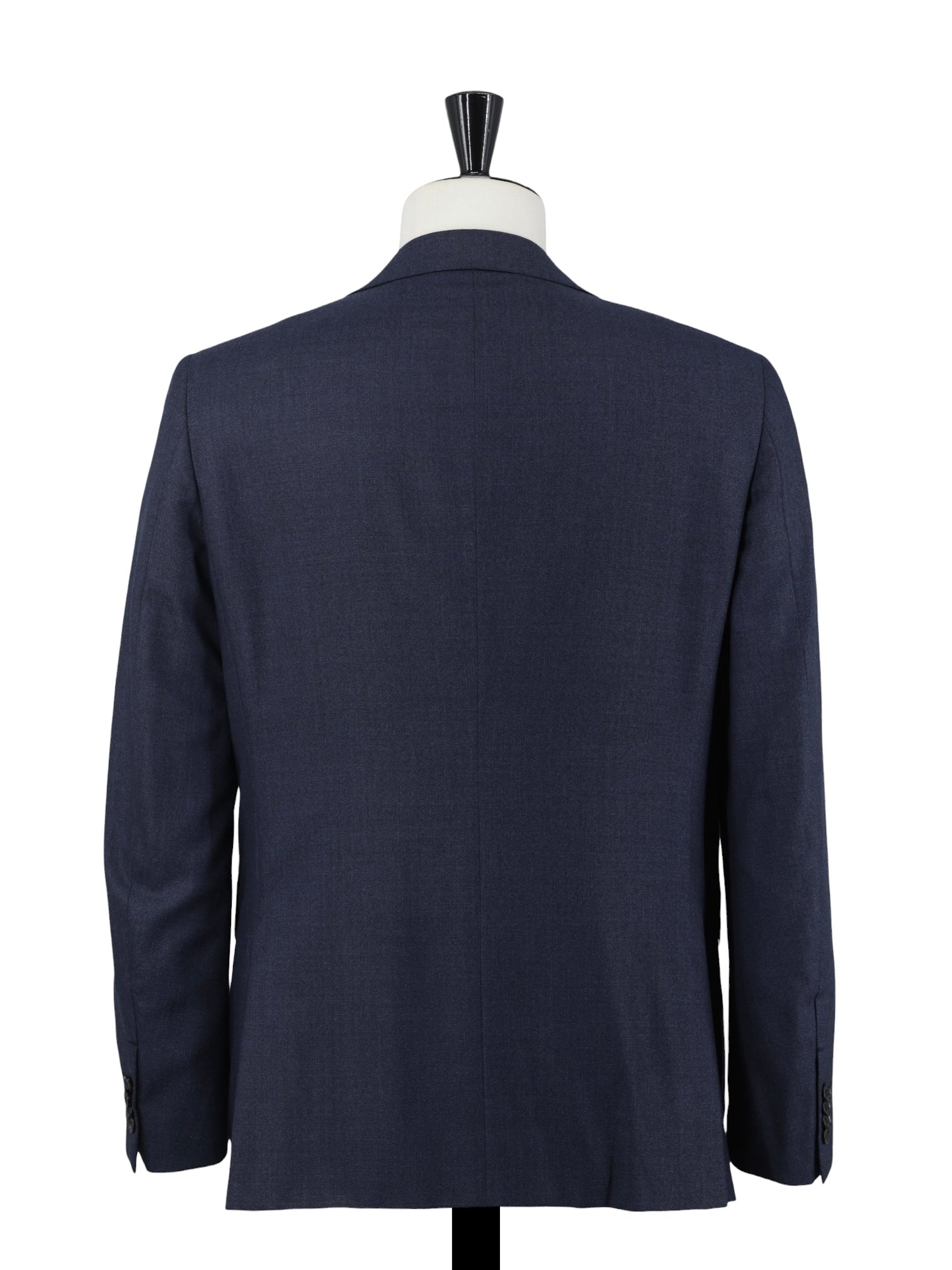 Ermenegildo Zegna Dark Blue 15-milmil-15 Wool Shadow-Stripe Milano Easy Suit