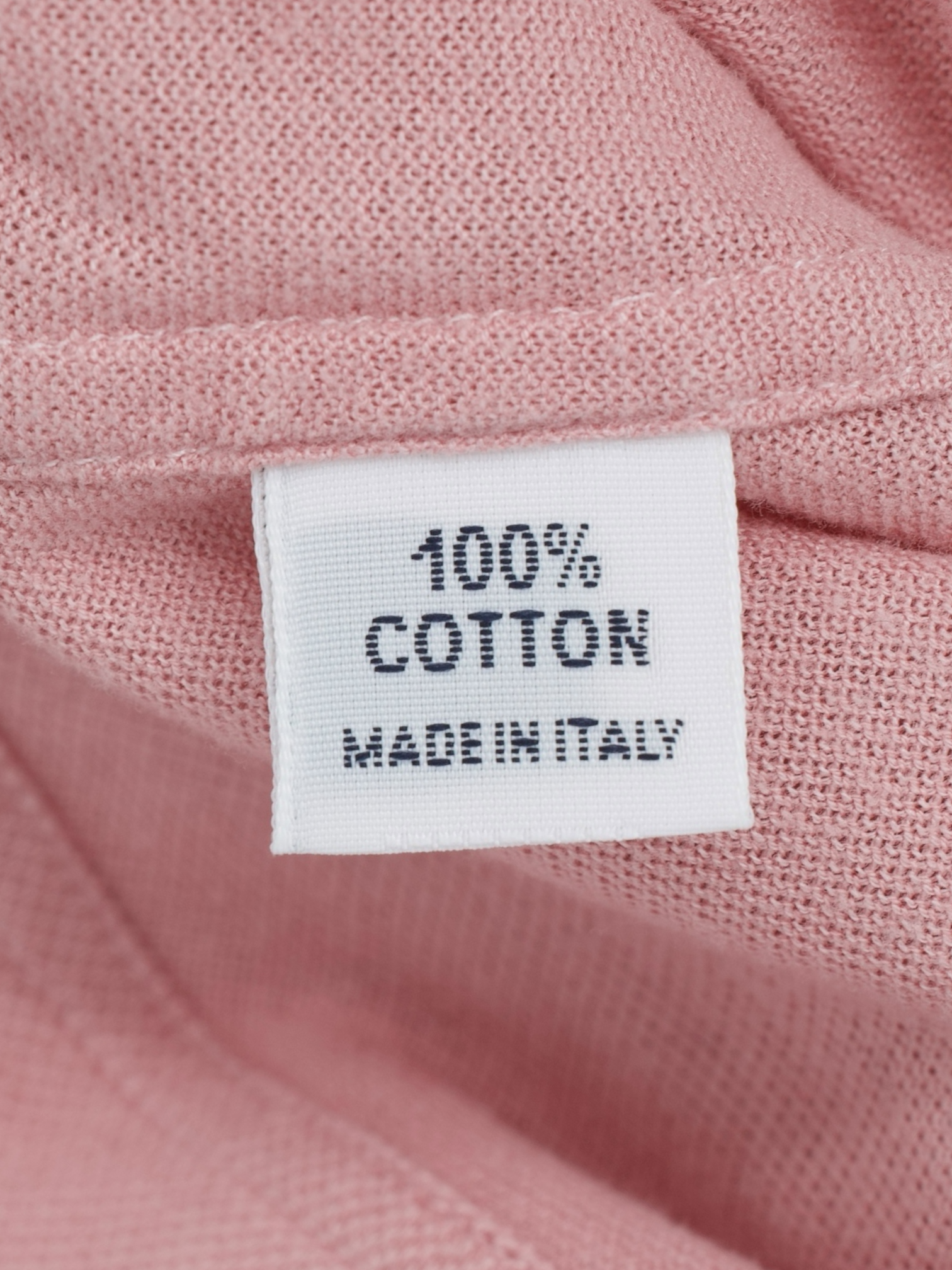 Fray Salmon Pink Cotton Piqué Knitted Button-Down Shirt