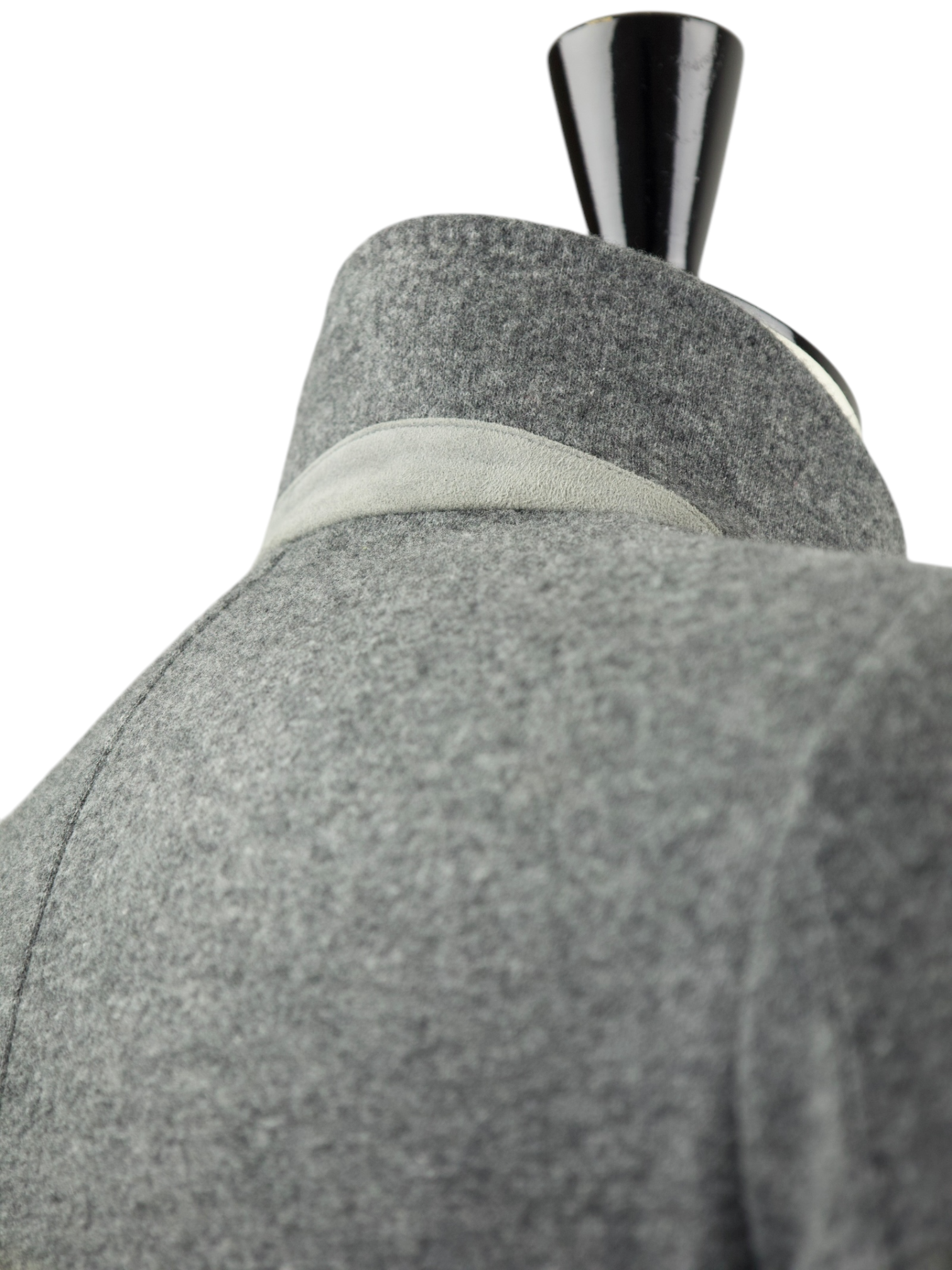 Loro Piana Grey Double-Faced Cashmere & Stretch Sweater Coat