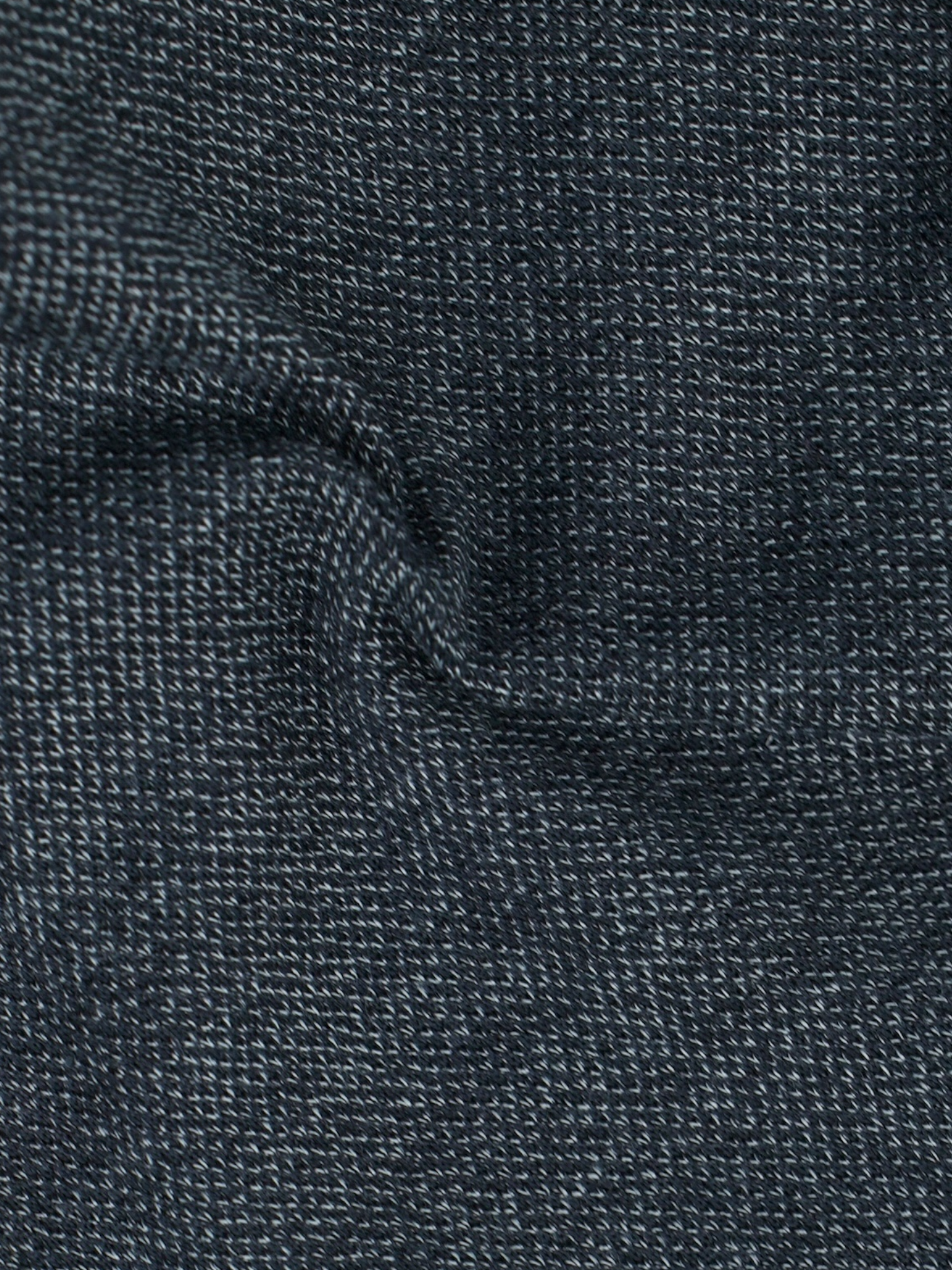 Fray Dark Grey Cotton Piqué Knitted Button-Down Shirt