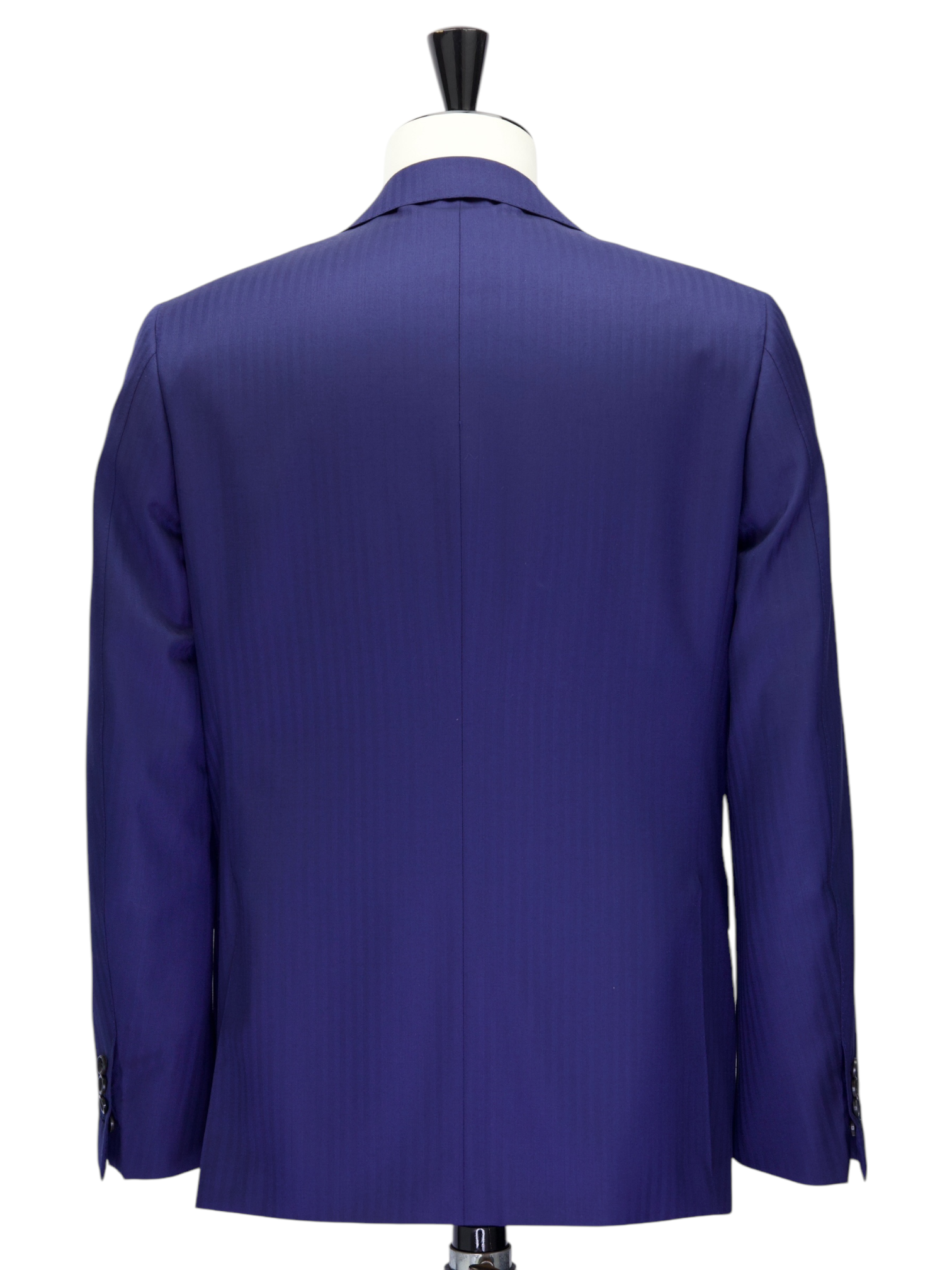 Canali Royal Blue "Exclusive" Wool Herringbone Suit + Extra Trousers