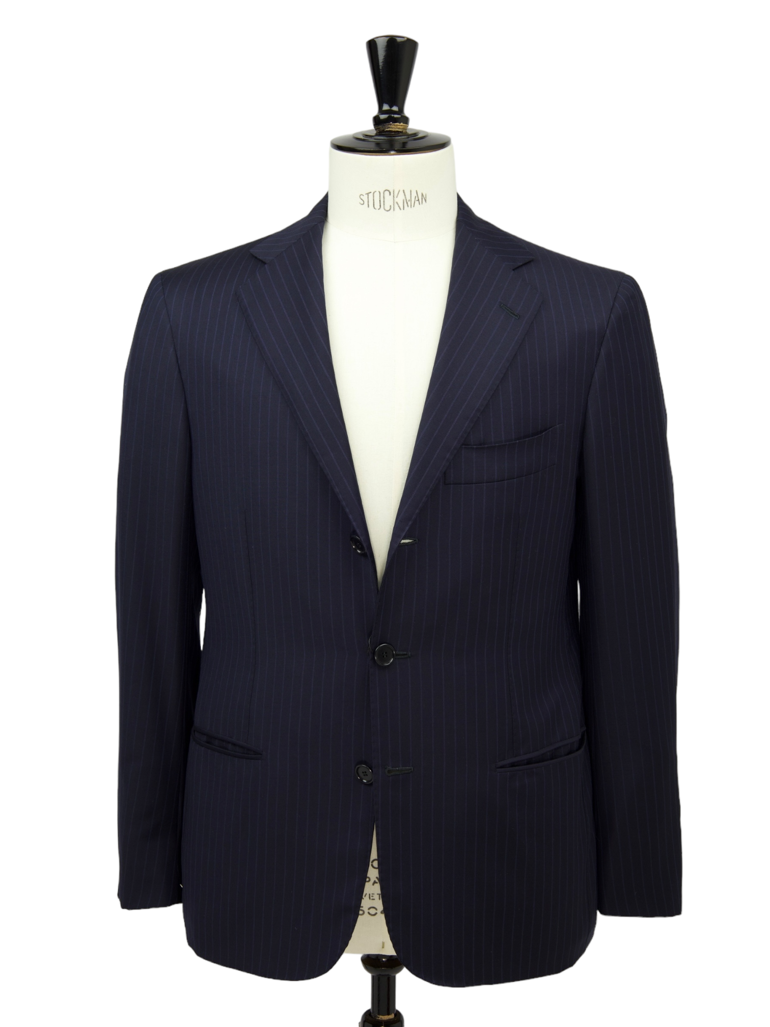 Cesare Attolini Blue Pinstripe Suit