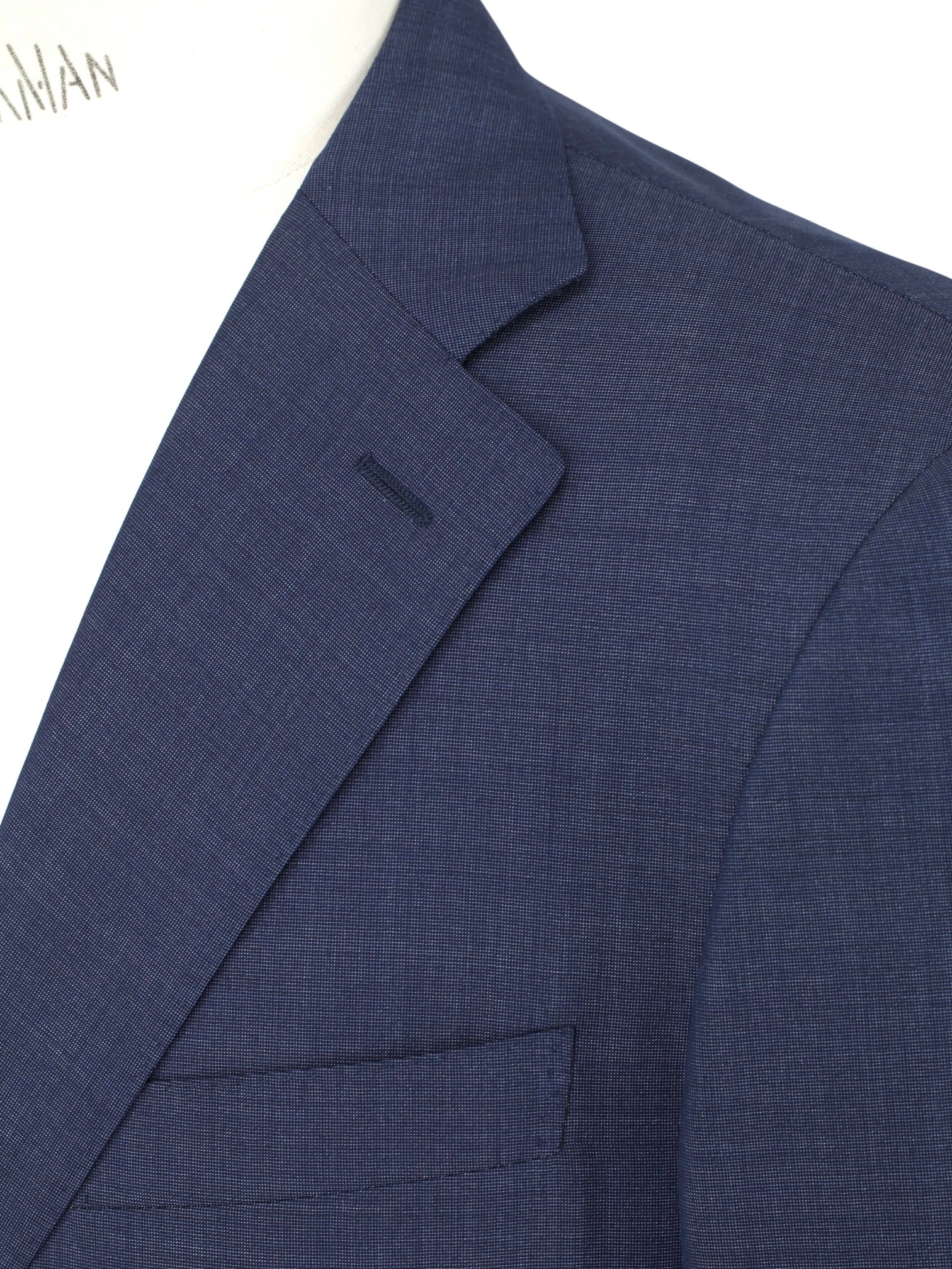 Canali Celestial Blue Wool & Silk Pinpoint Summer-Chique Suit