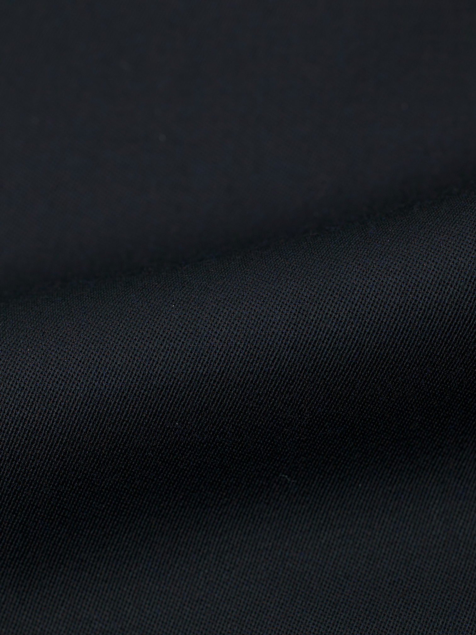 Canali Black Super 120's Wool Plain Weave Jacket