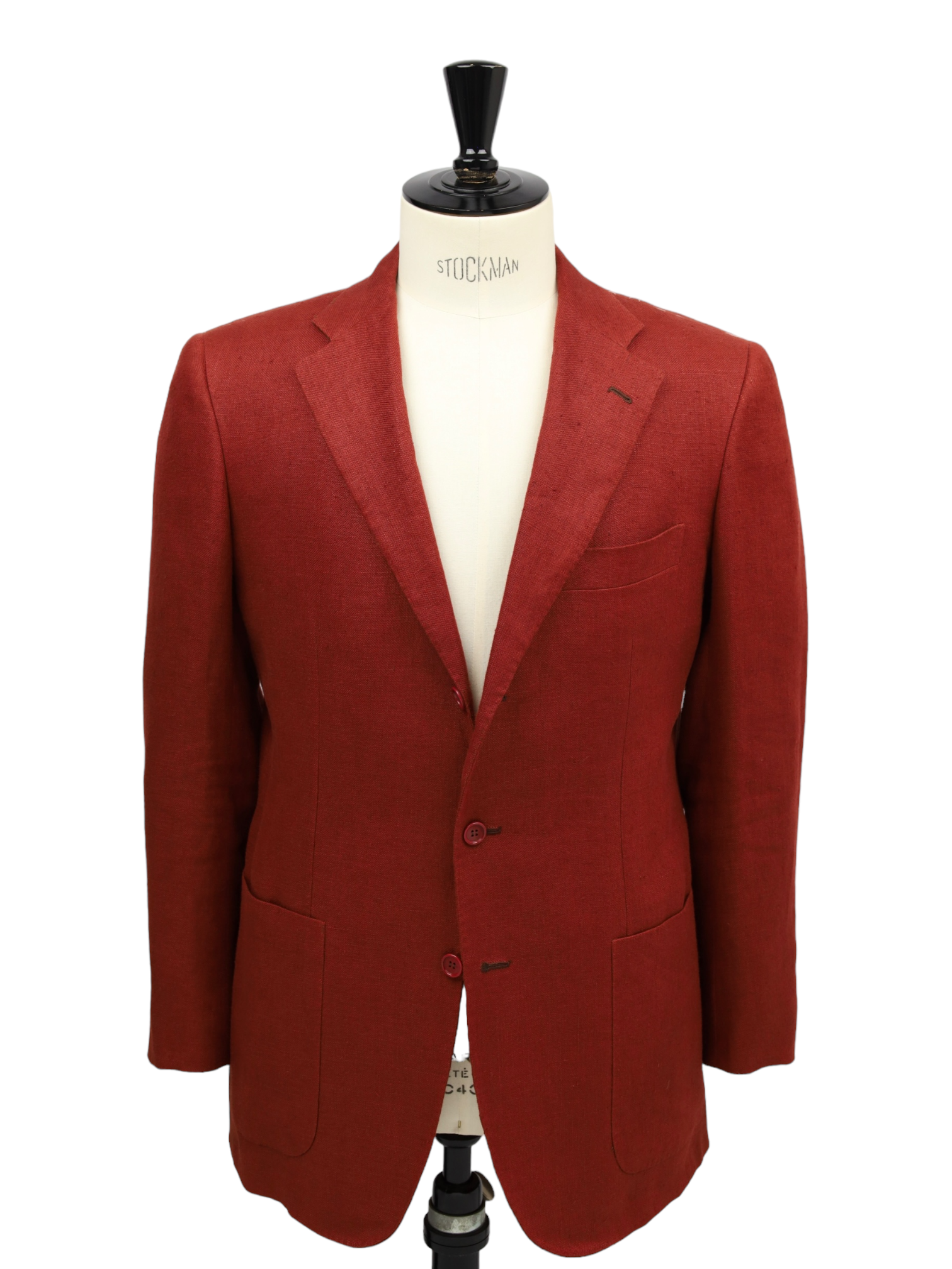 Sartorio Red "La Grande Bellezza" Linen Jacket