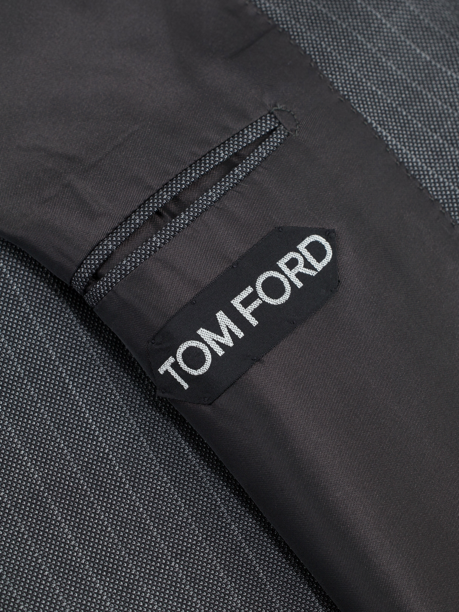 Tom Ford Grey 3-Piece Silk & Wool O'Connor Pinstripe Suit