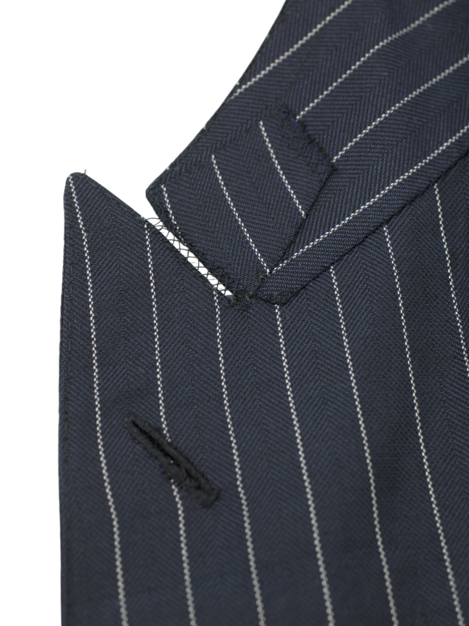 Tom Ford Navy Silk & Wool Chalkstripe Windsor Suit