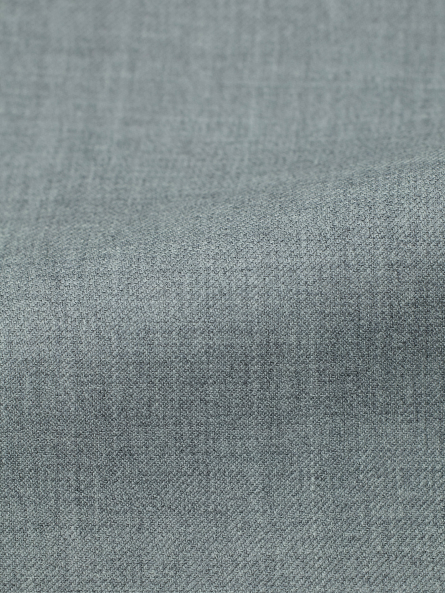 Canali Light Grey Extrafine Wool Twill Jacquet