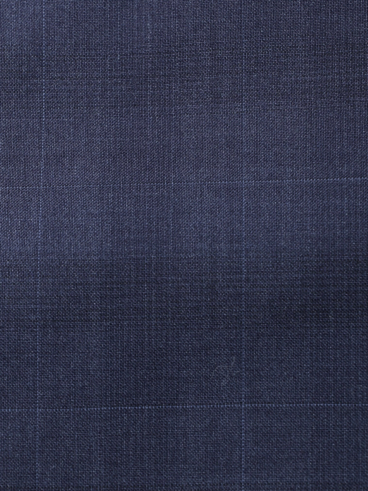 Corneliani Dark Blue Fine-Wool Checkered Suit