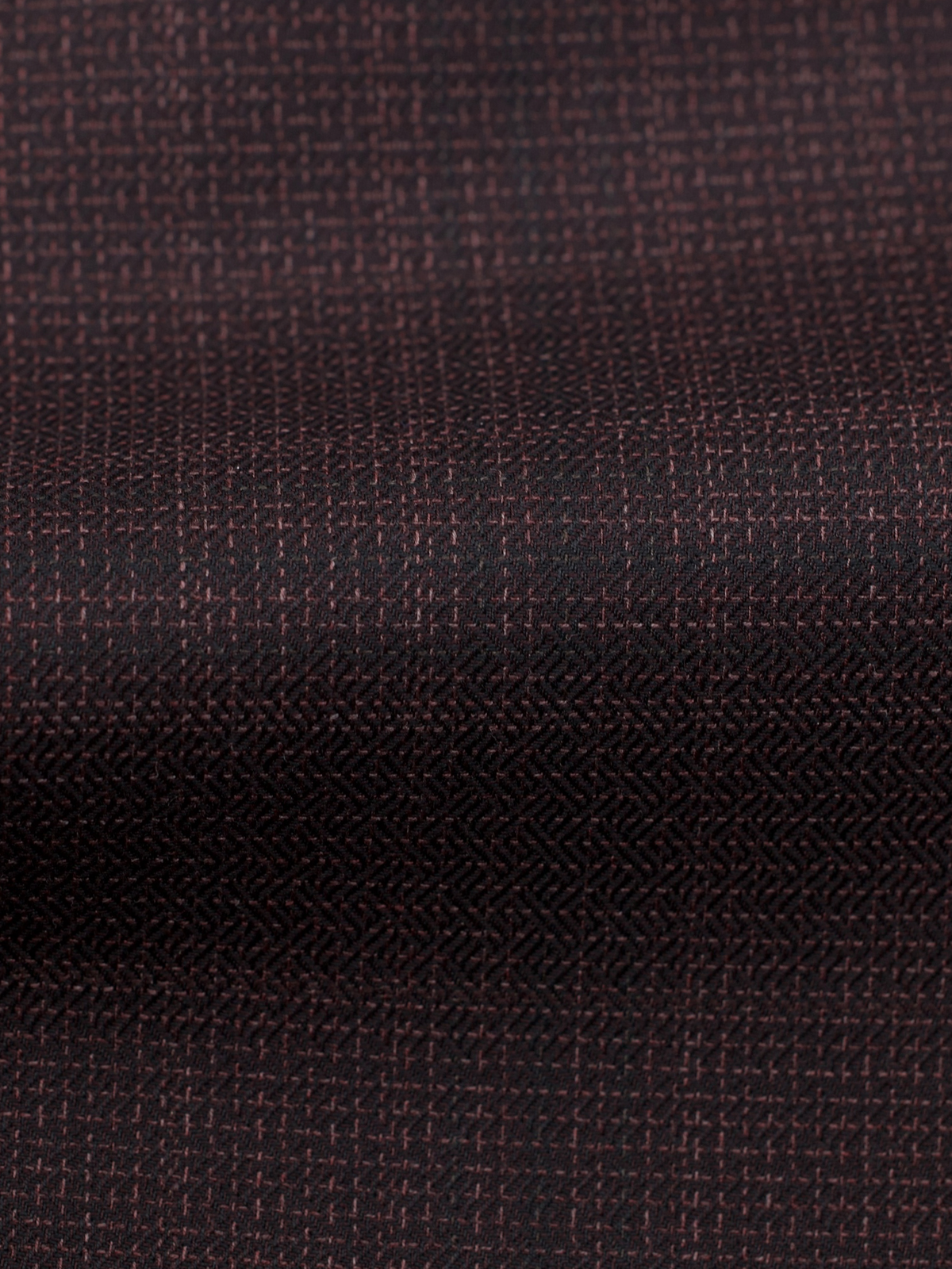 Ermenegildo Zegna Couture Burgundy "Centoventimila" Wool Checkered Jacket