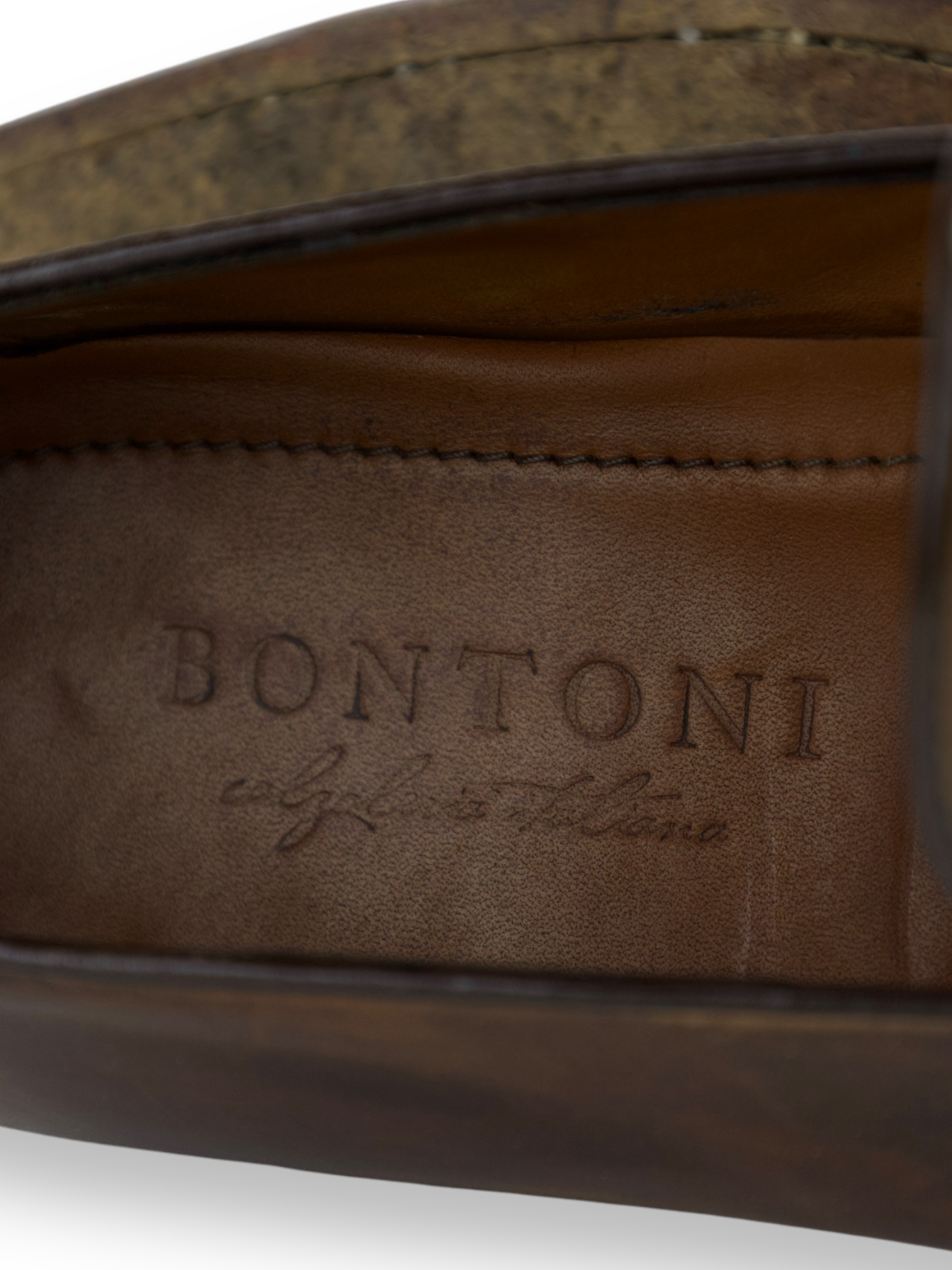 Bontoni Dark Brown Miracolo Penny Loafer