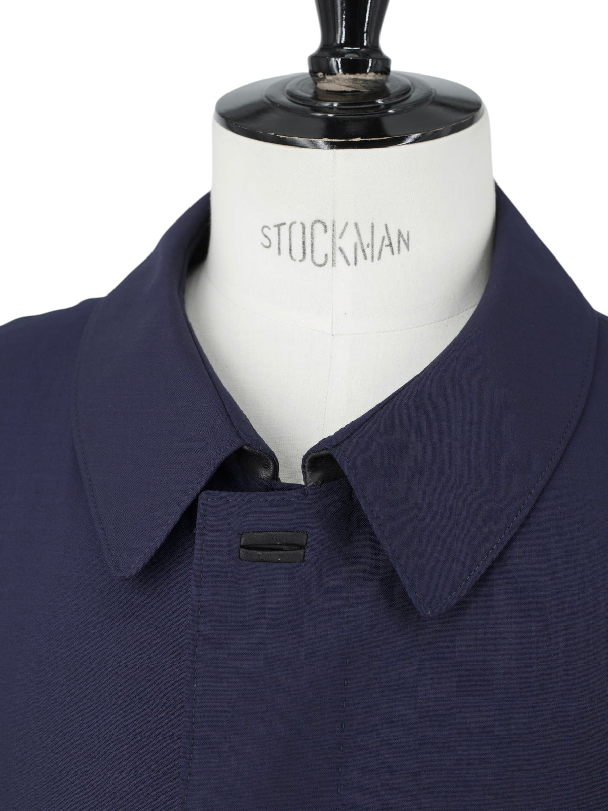 Corneliani Dark Blue Wool " Road to Excellence" Lightweight Carcoat