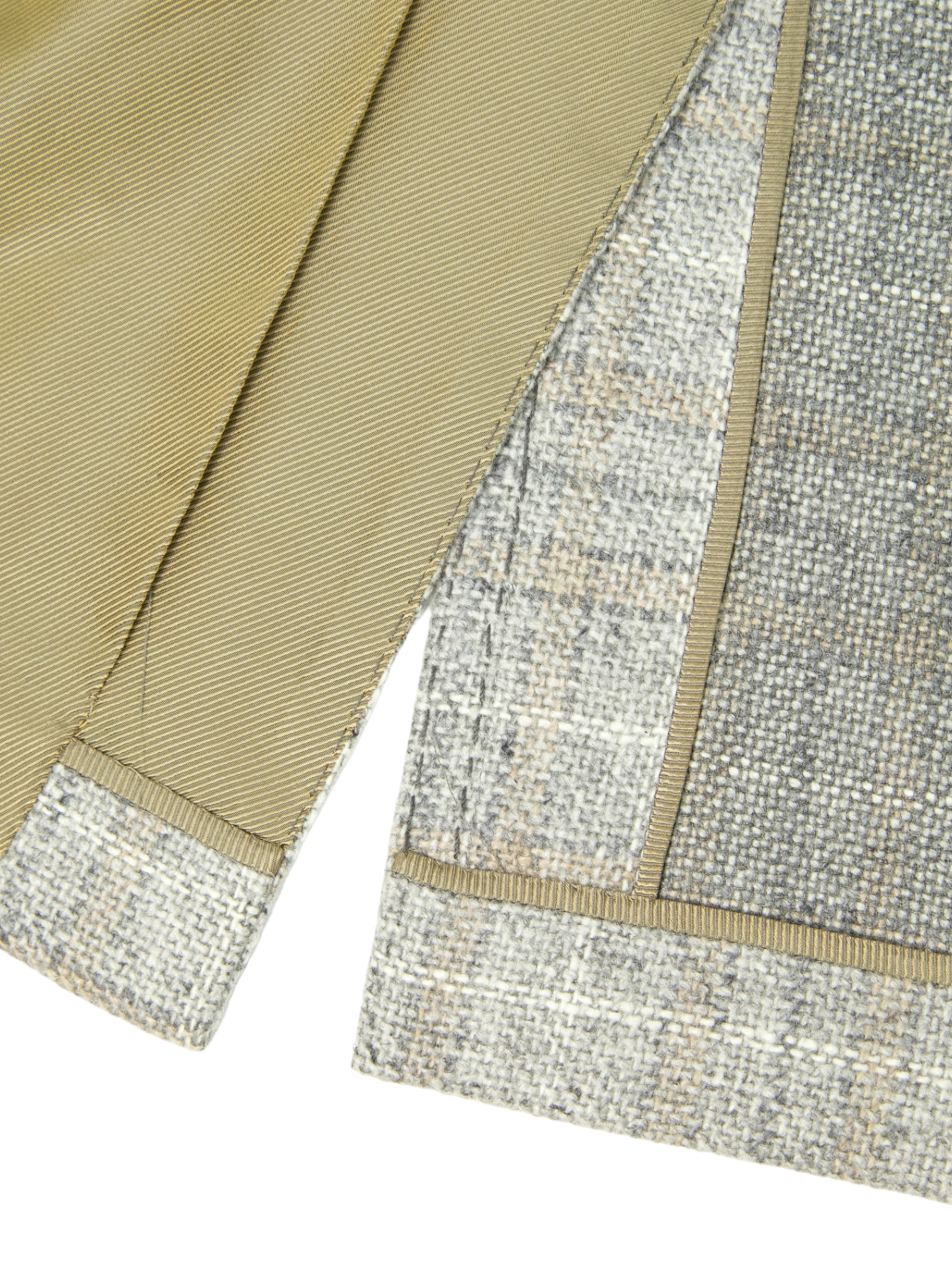 Cesare Attolini Taupe Cashmere Glenplaid Jacket