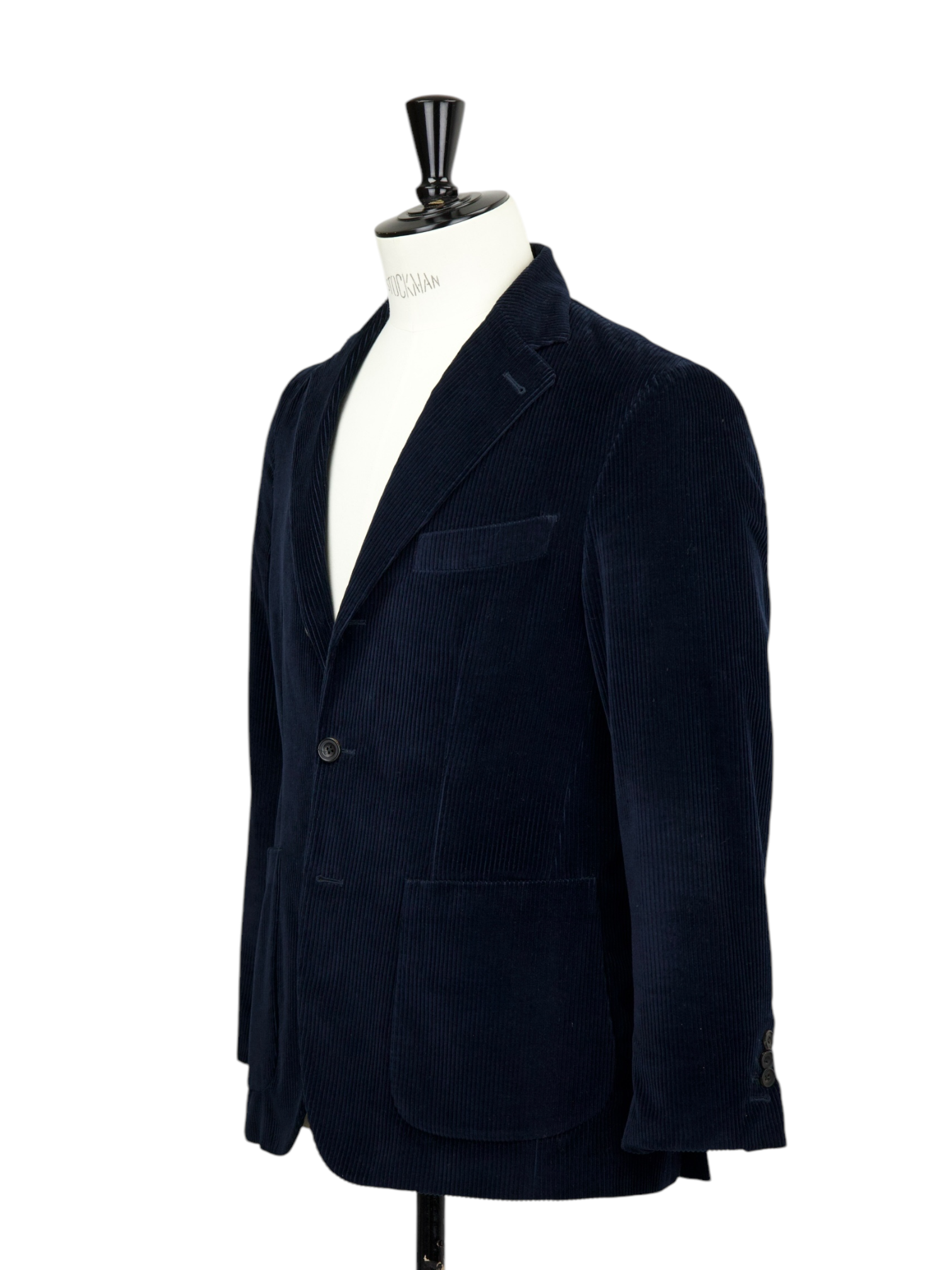 Rubinacci Dark Blue Cotton Corduroy Jacket