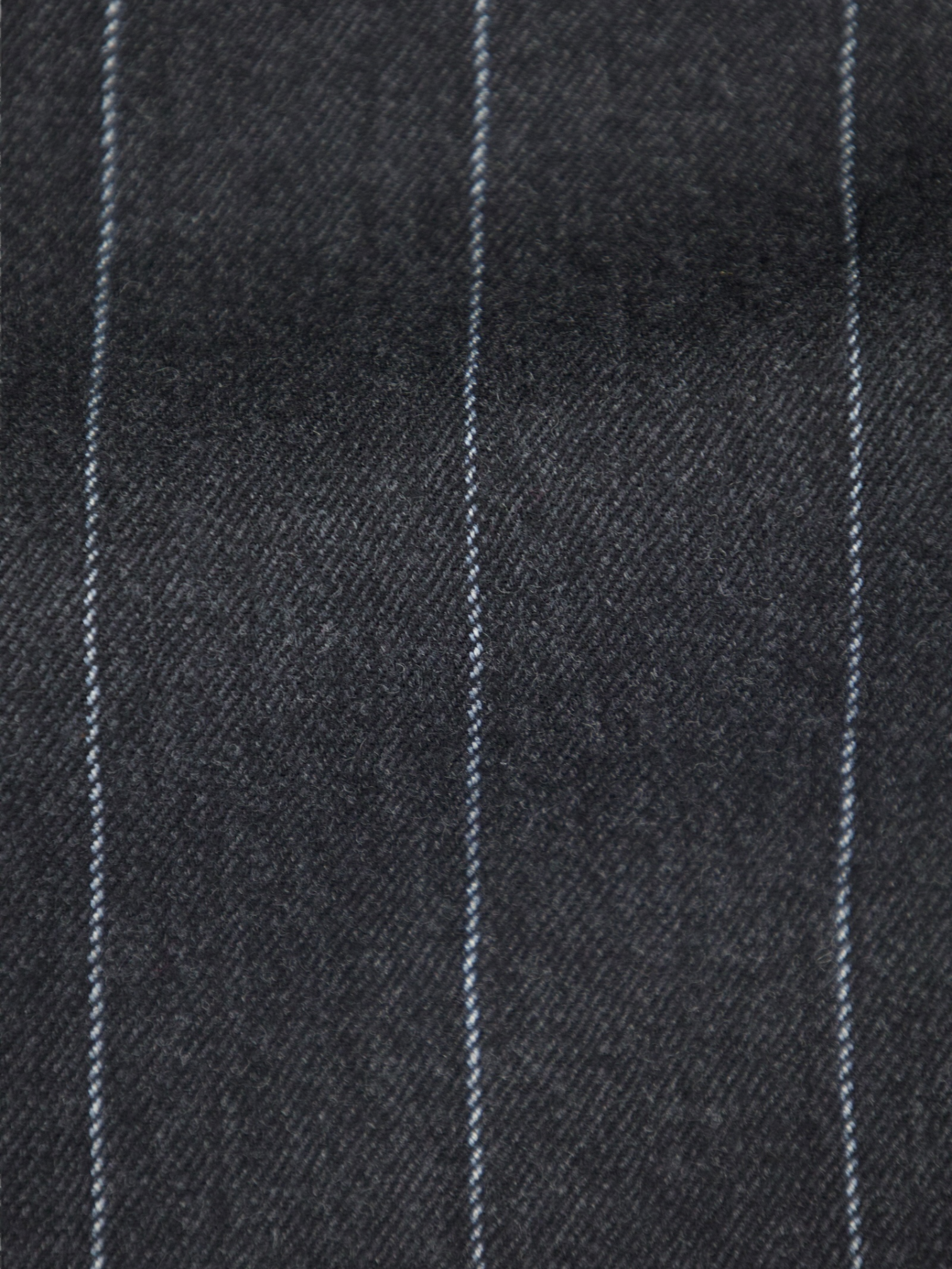 Cesare Attolini Dark Grey Super 160's & Cashmere Pinstripe Winter Suit