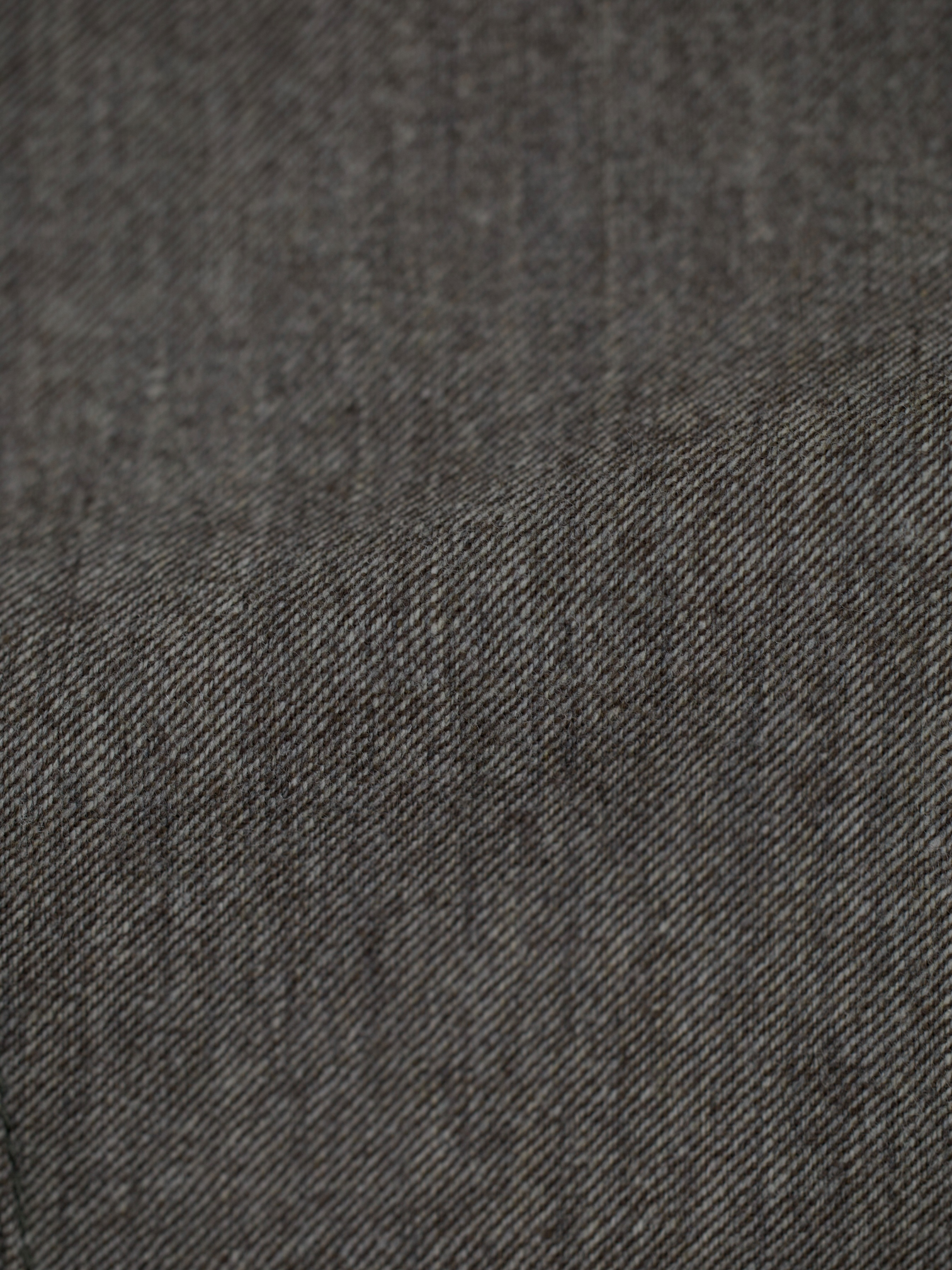 Corneliani Light Brown Wool, Cashmere & Stretch Twill Winter Trousers