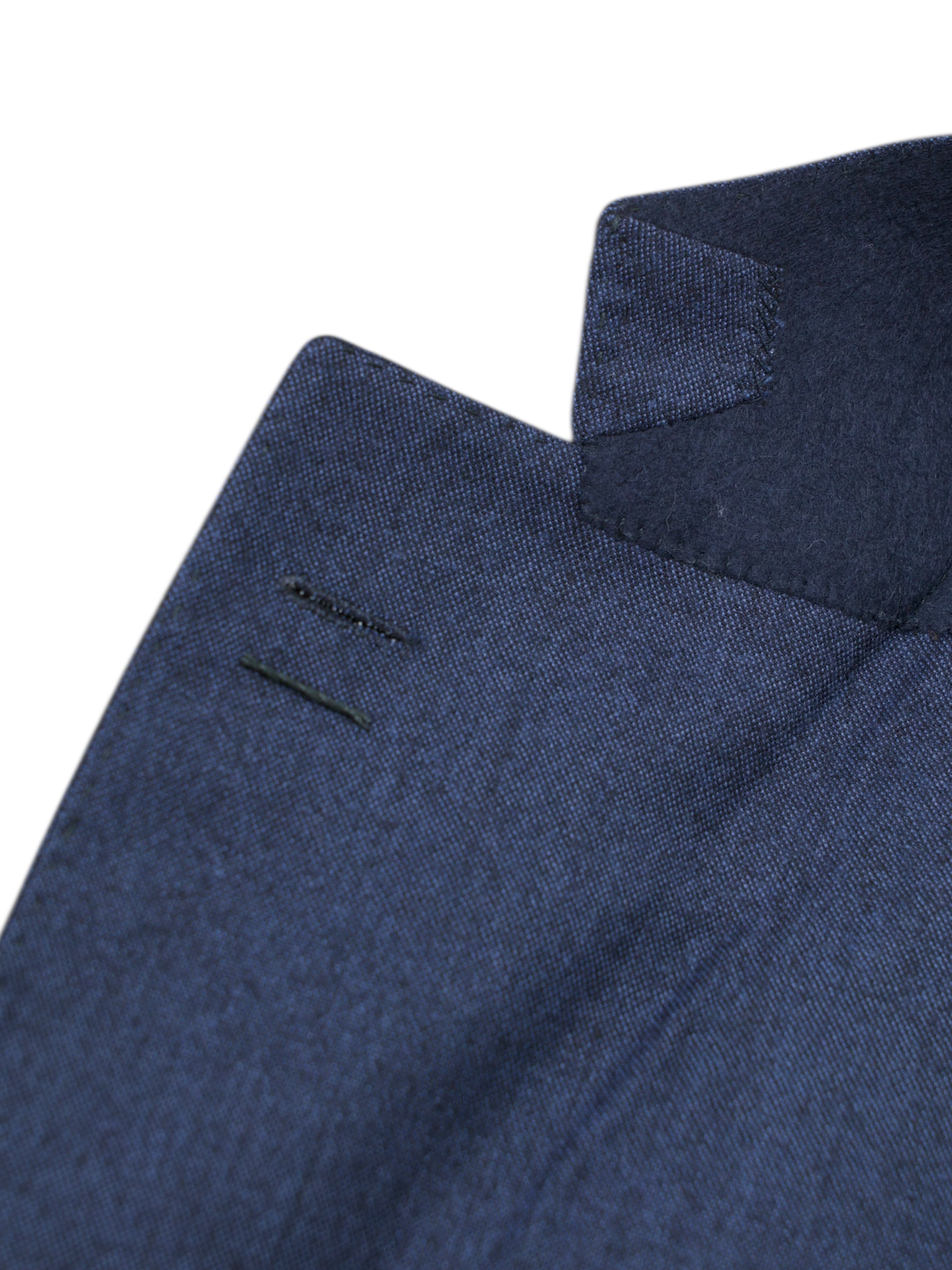 Cesare Attolini Blue Wool & Cashmere Micro Pattern Jacket