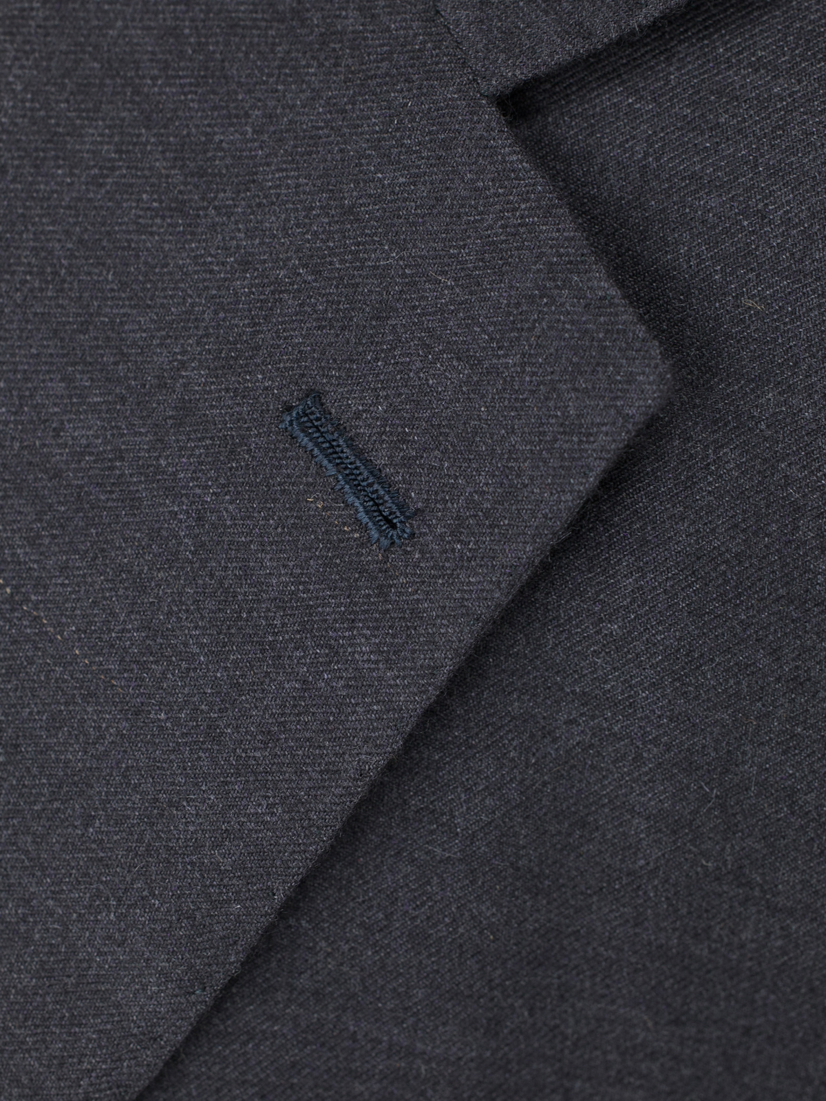Kiton Charcoal Pure Lightweight-Cashmere Twill Suit