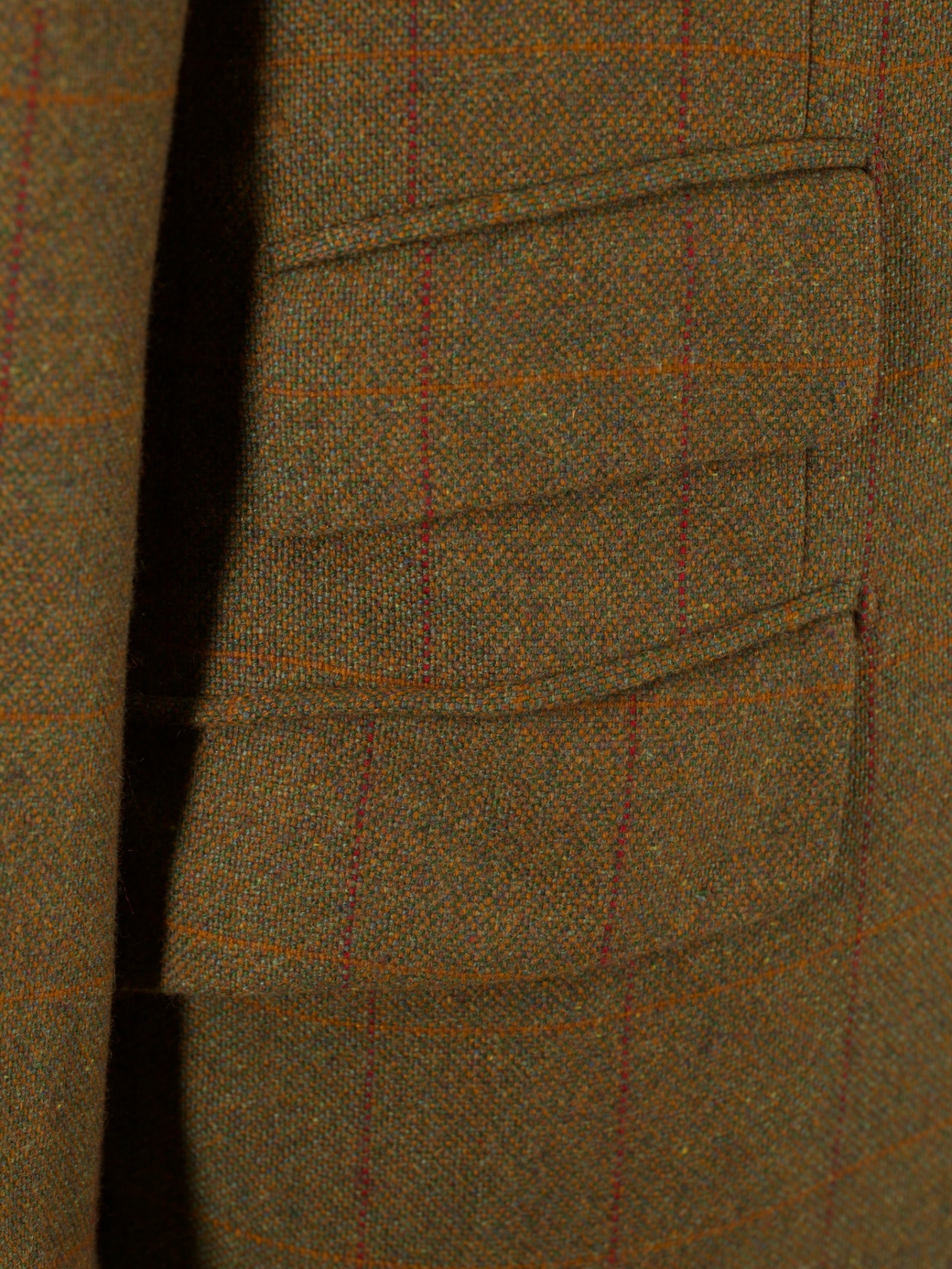 Brioni Light Brown & Multicolor Pure-Cashmere Windowpane Jacket