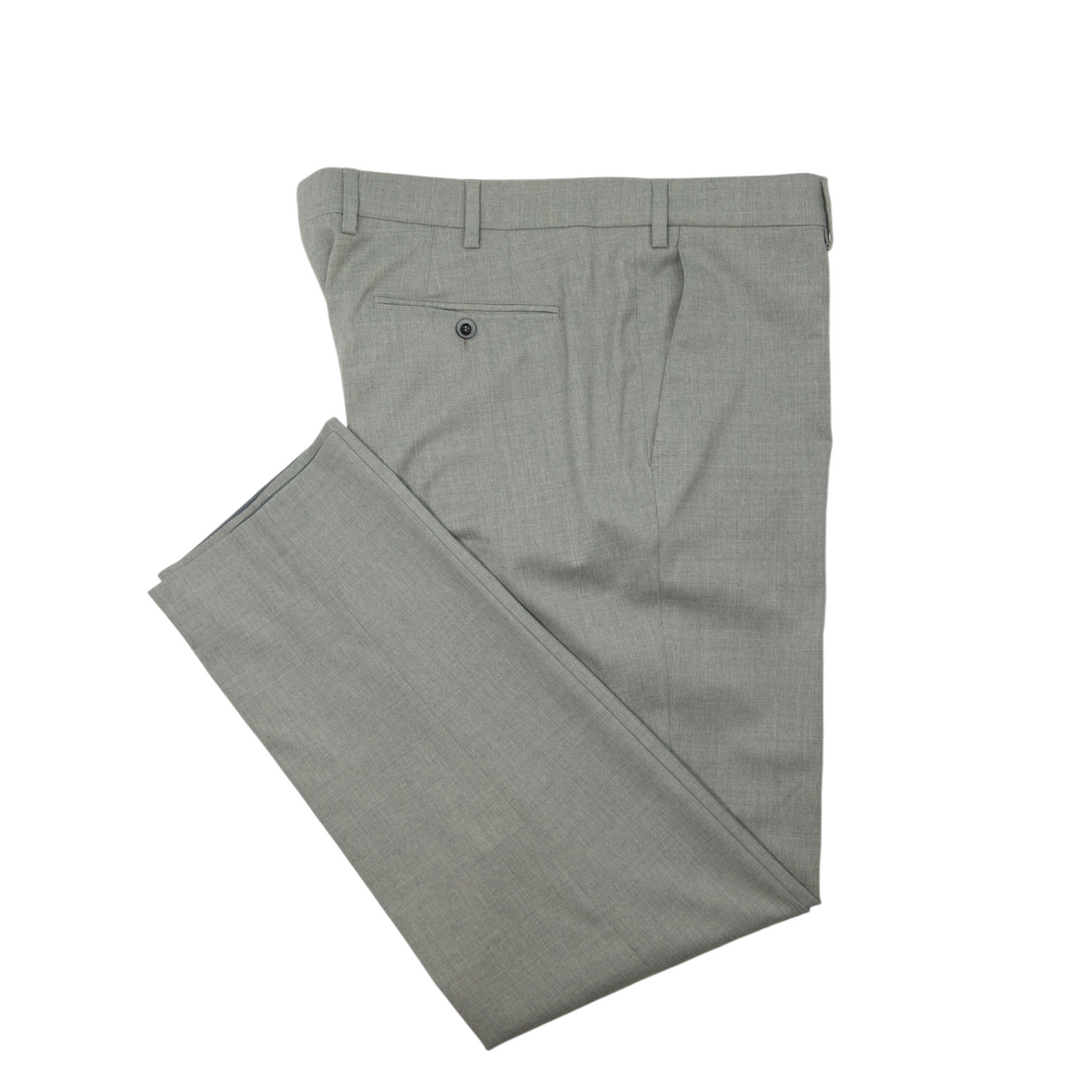 パンツ LORO PIANA GREY SILK PANTS Loro Piana Light Grey Tropical Wool Dress Pant - Custom Fit
