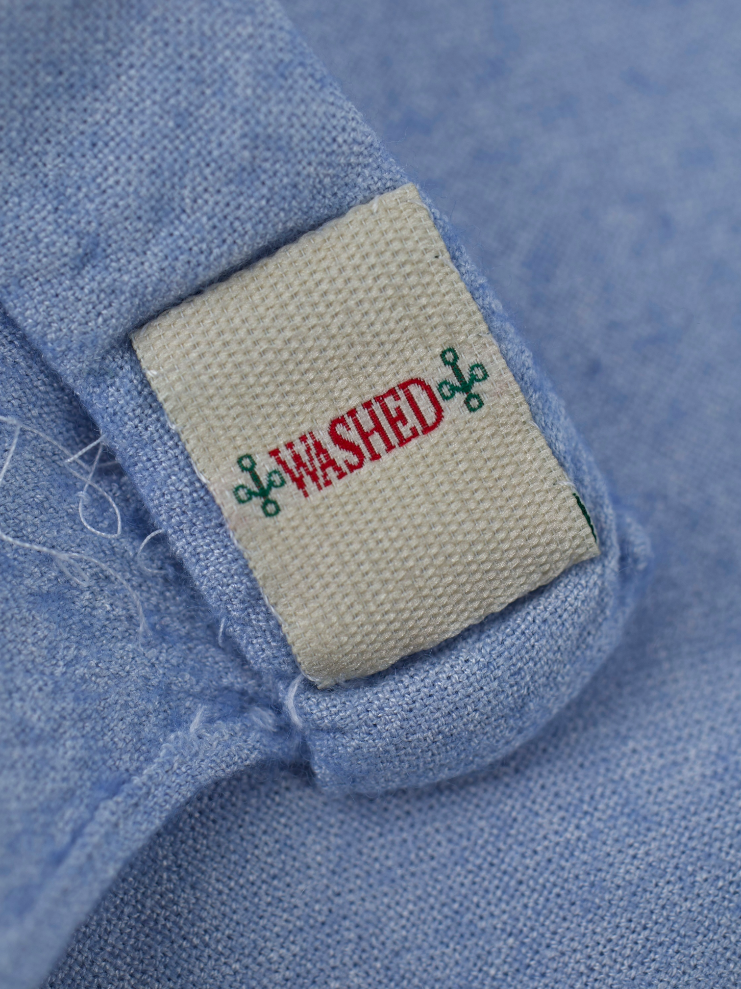 Luigi Borrelli Light Blue Modal & Wool Flannel Shirt