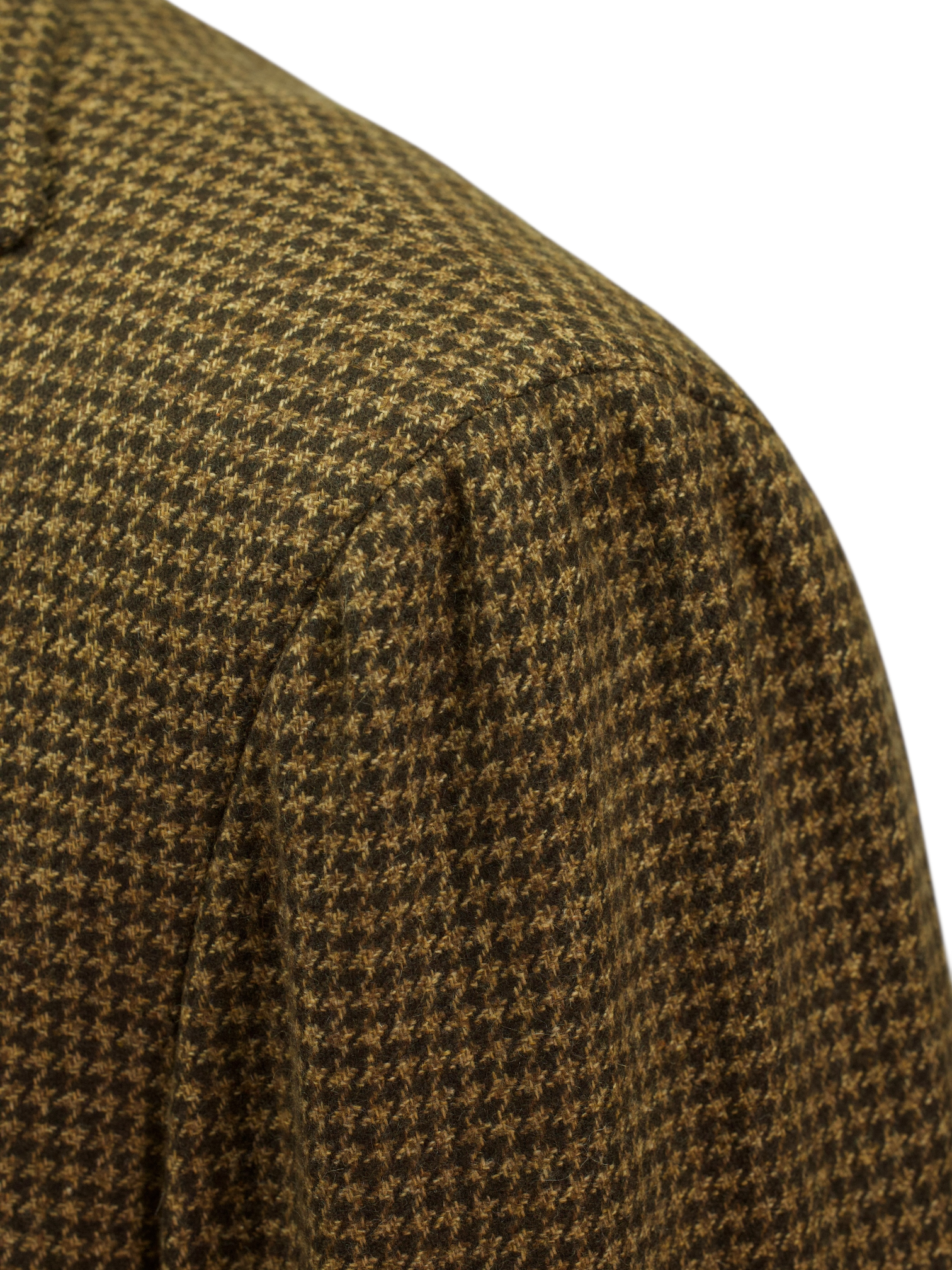 Cesare Attolini Dark Brown Pure-Cashmere Pied de Poule Jacket