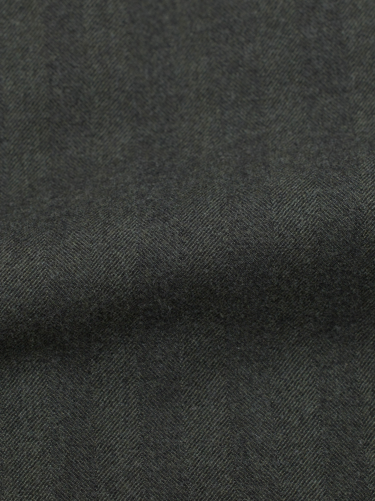 Corneliani Olive Green Wool & Silk Herringbone Jacket