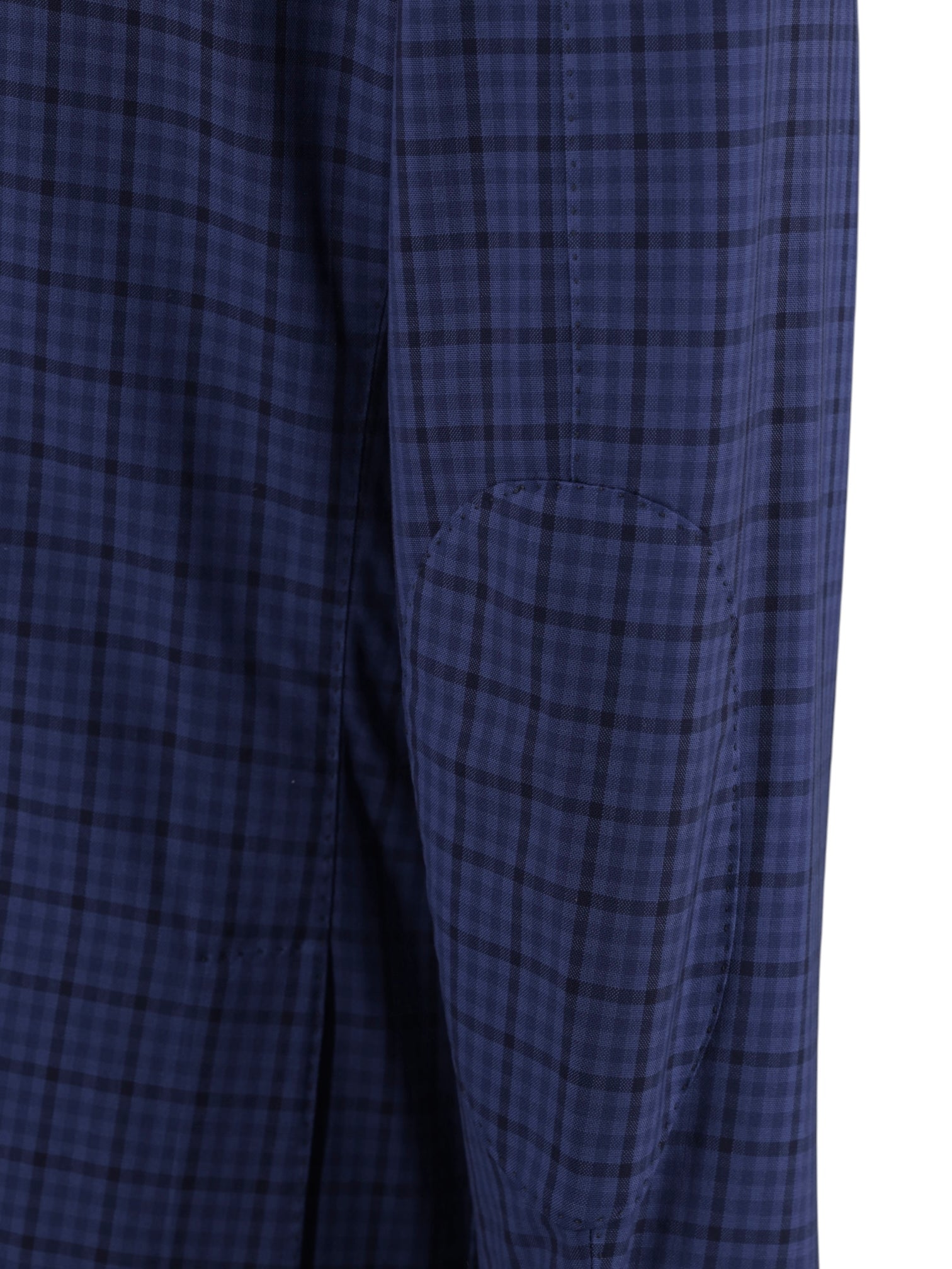 Ermenegildo Zegna Royal Blue "High Performance" Wool Checkered Jacket